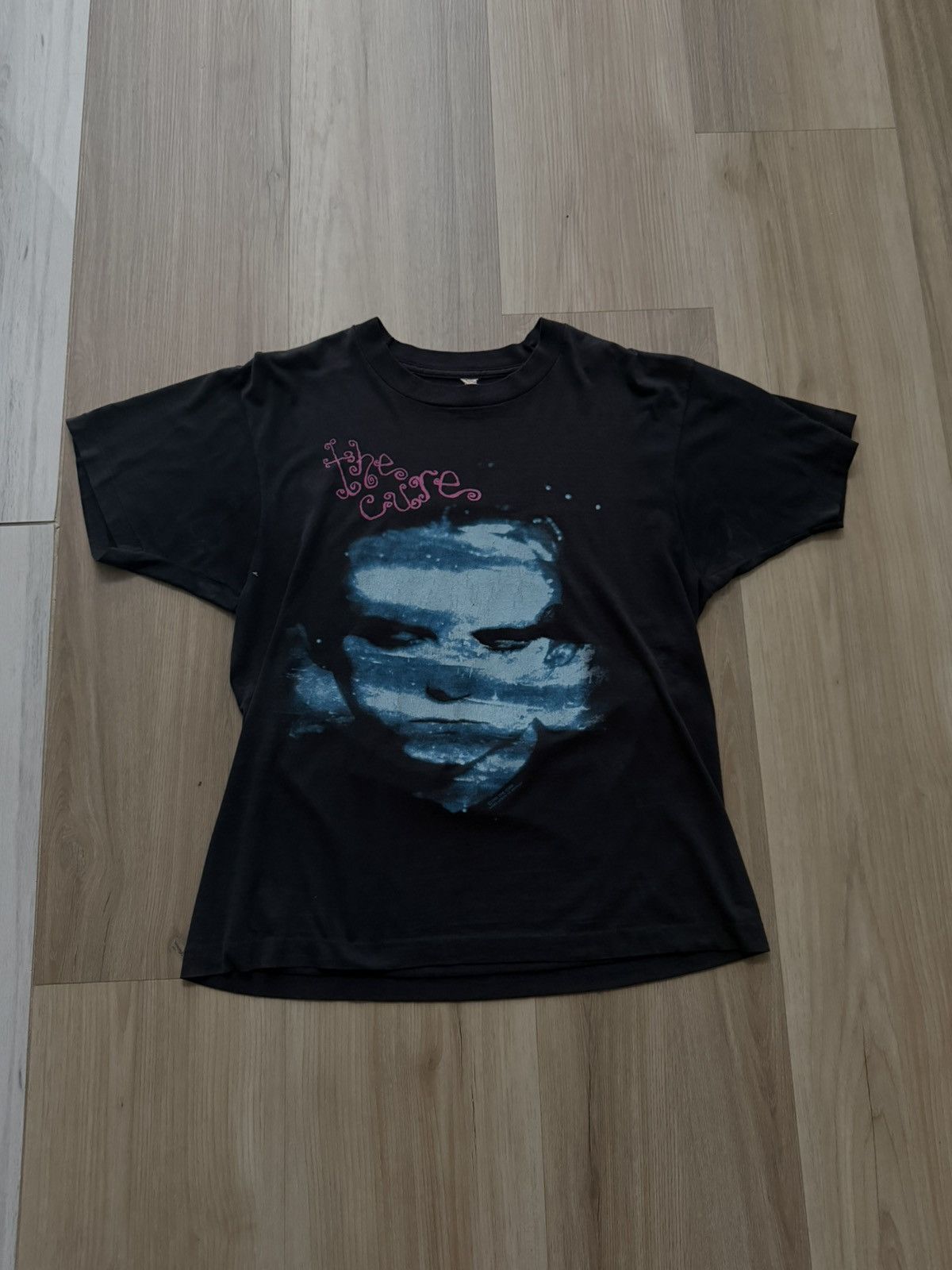 The Cure VINTAGE 1989 ROBERT SMITH THE CURE TEE Size US L / EU 52-54 / 3 - 1 Thumbnail