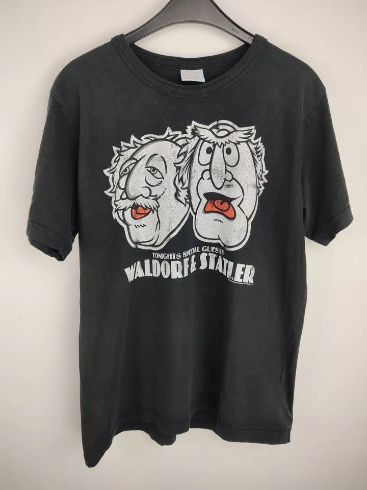 Vintage VTG 90s Muppets Statler & Waldorf T-Shirt Mens Large size L Size US L / EU 52-54 / 3 - 9 Thumbnail