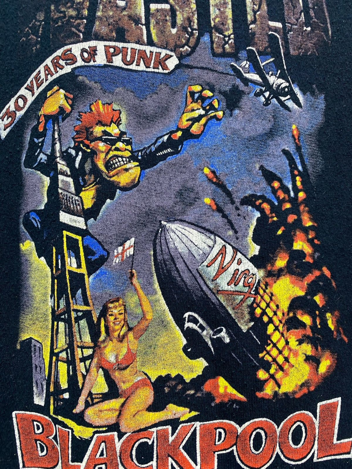 Band Tees Vintage 2006 Wasted 2006 - 30 Years Of Punk Festival Size US S / EU 44-46 / 1 - 12 Thumbnail