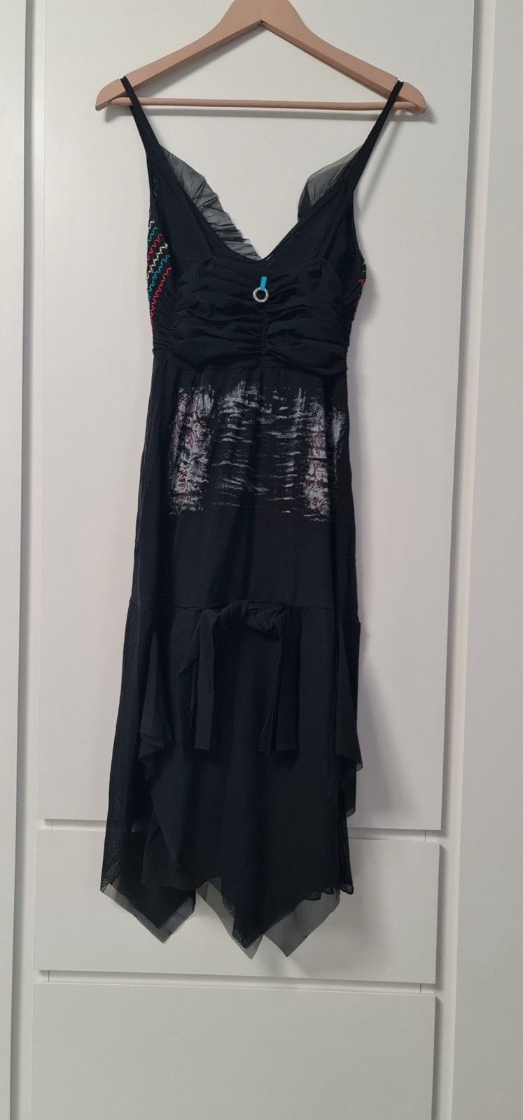 Other Save The Queen Mesh Avantgarde Dress Asymmetric City Print Size M / US 6-8 / IT 42-44 - 10 Thumbnail