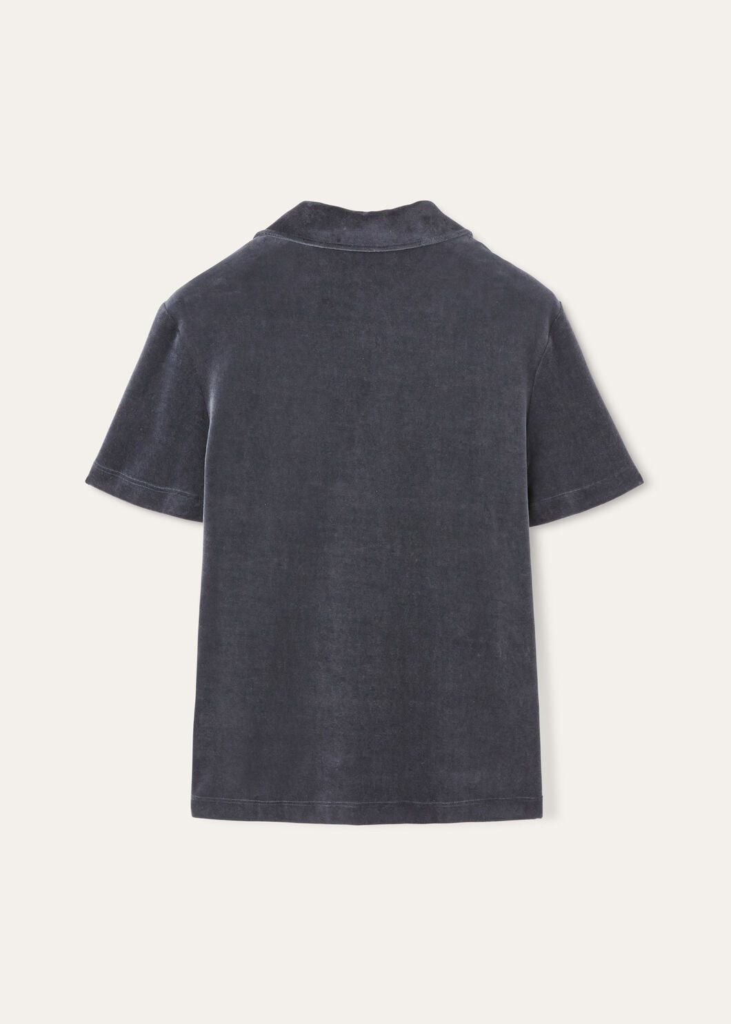 Loro Piana o1w1db10725 FAO6618 Duggia Polo Shirt in Dark Grey Size US M / EU 48-50 / 2 - 6 Thumbnail