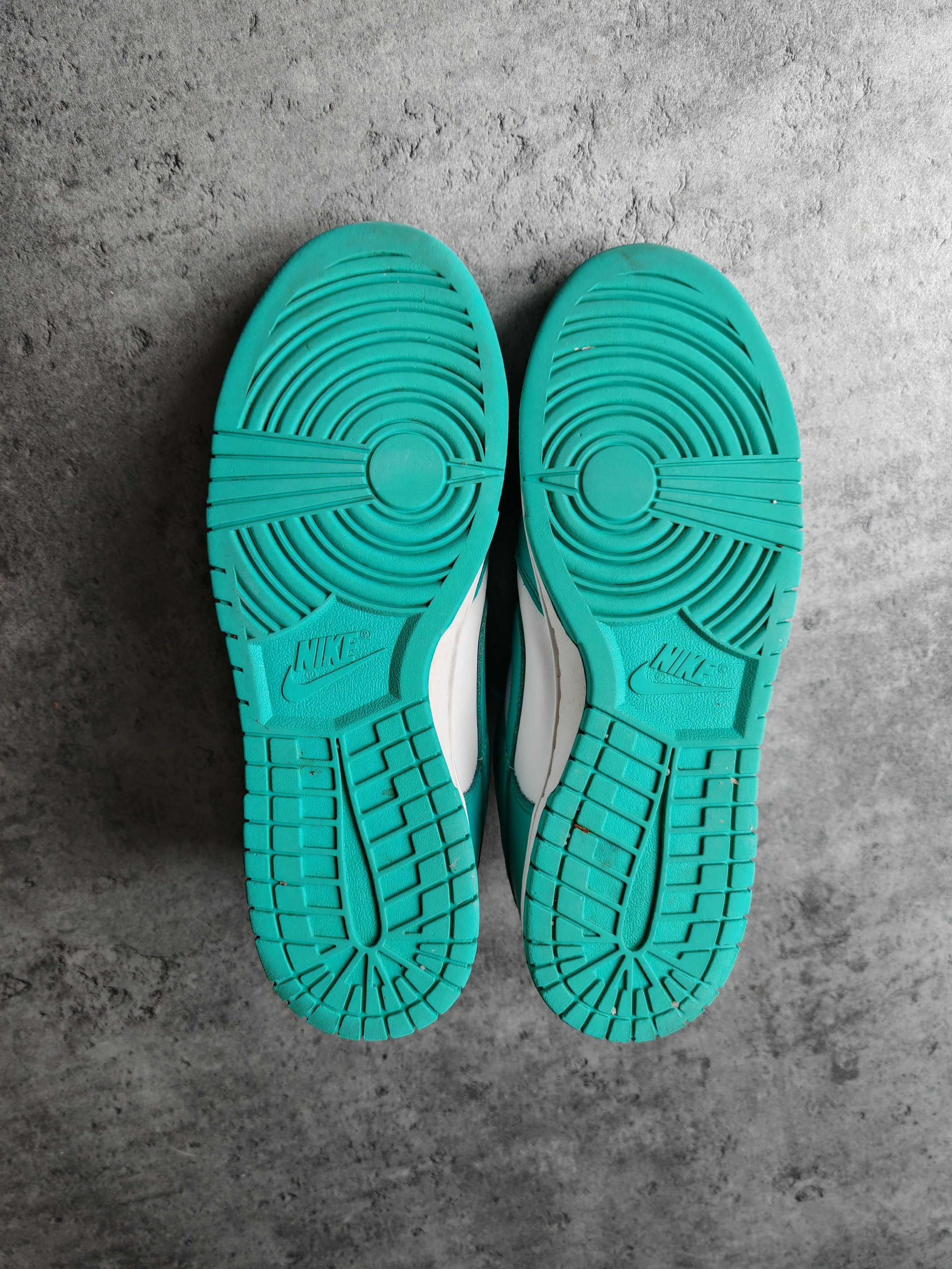 Nike 🍀Nike Dunk Low Clear Jade Streetwear Y2K BlockCore Size US 11.5 / EU 44-45 - 3 Thumbnail