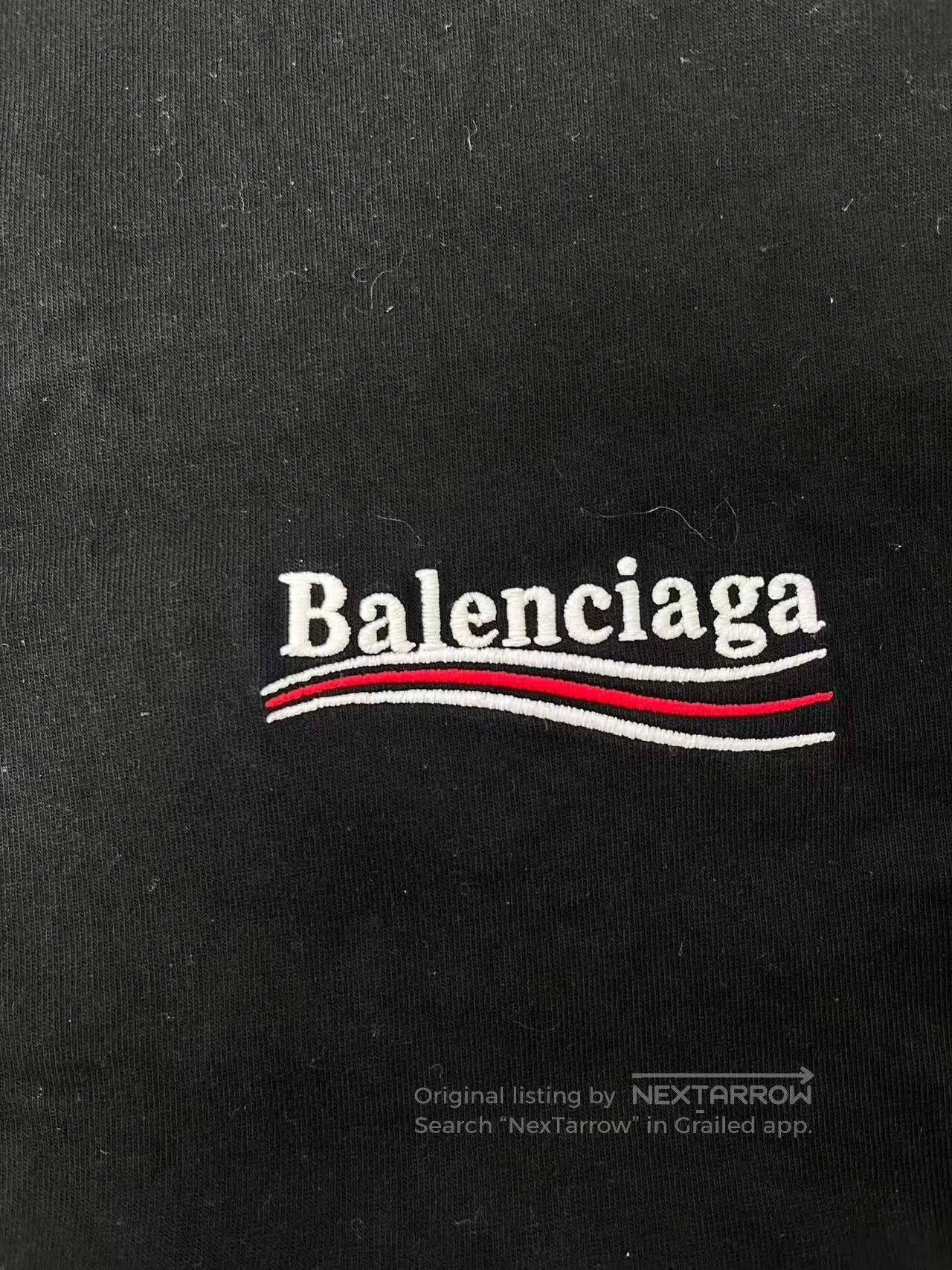 Balenciaga balenciaga embroidered loose graphic t-shirt. Size US S / EU 44-46 / 1 - 3 Thumbnail