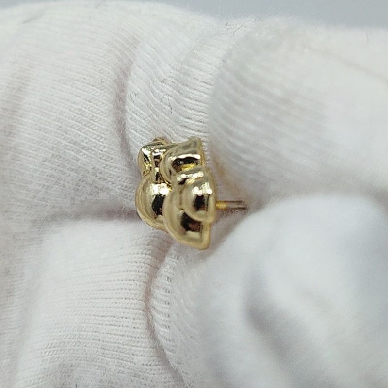 Disney Disney Minnie Mouse Gold Tone Stud Earrings Size ONE SIZE - 4 Thumbnail