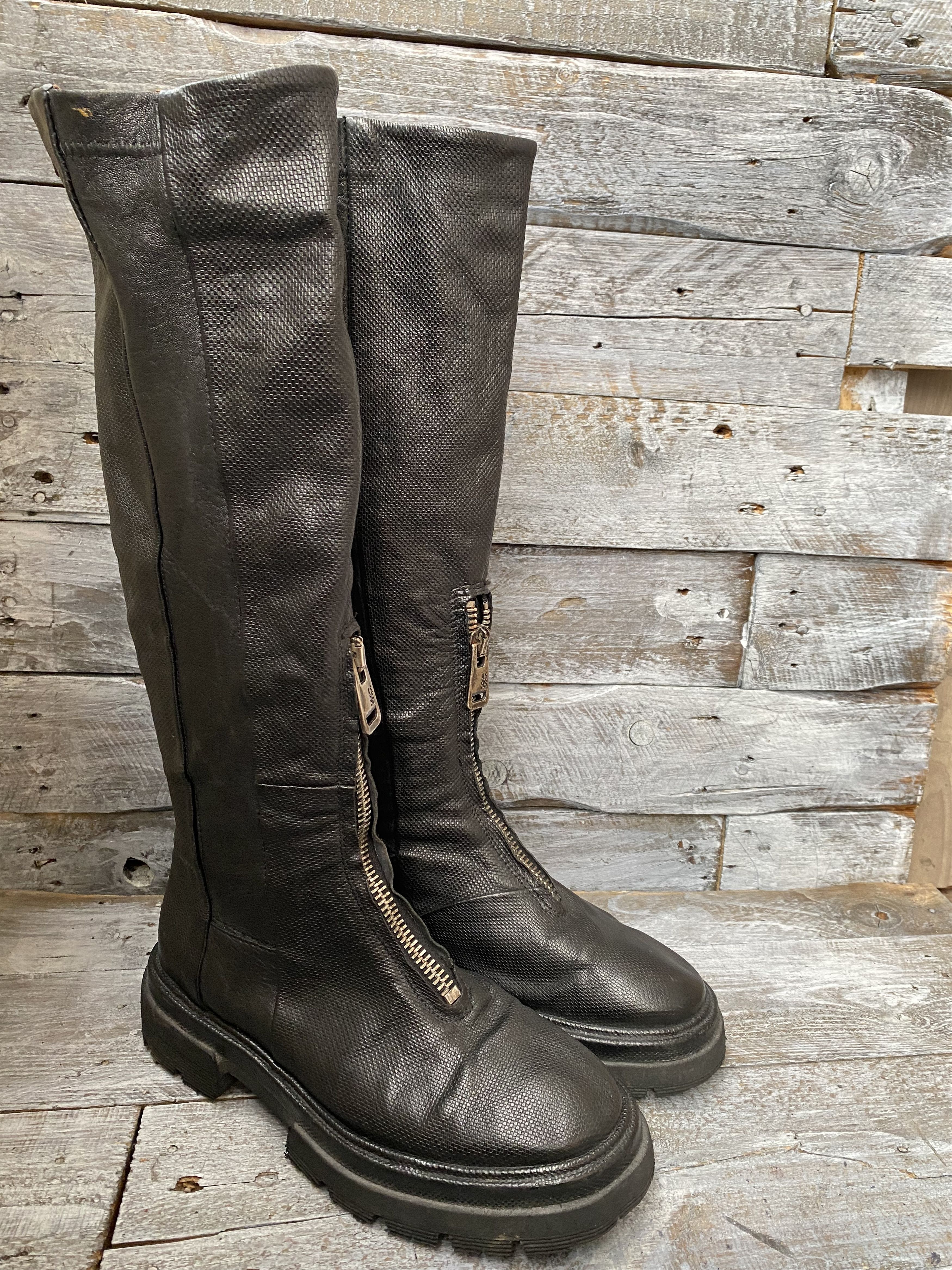 A.S.98 As 98 grunge long riding boots sz 39 Size US 9 / IT 39 - 11 Thumbnail
