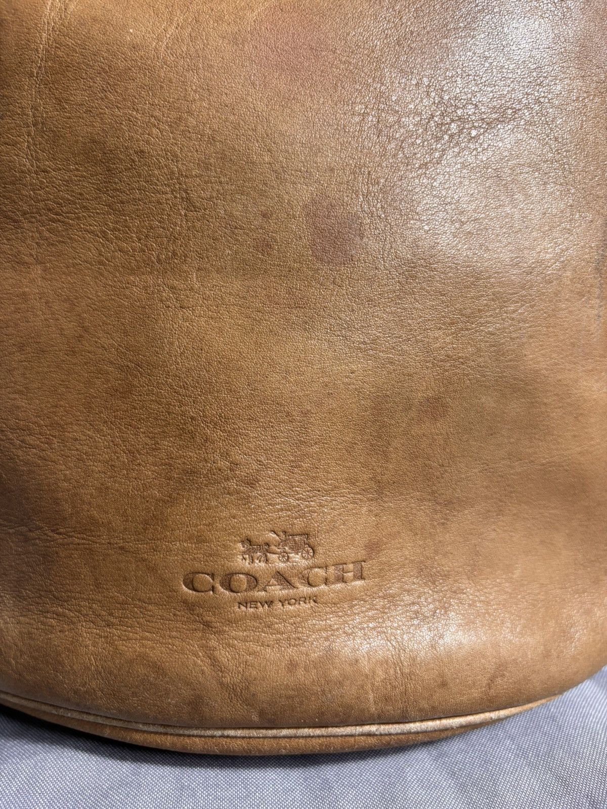 Coach Vintage Coach Round Bucket Shoulder Bag Size ONE SIZE - 4 Thumbnail