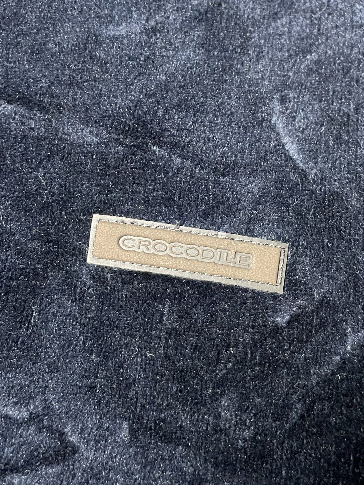 Japanese Brand × Vintage Vintage Crocodile Velvet Zipper Jacket (68) Size US S / EU 44-46 / 1 - 10 Thumbnail
