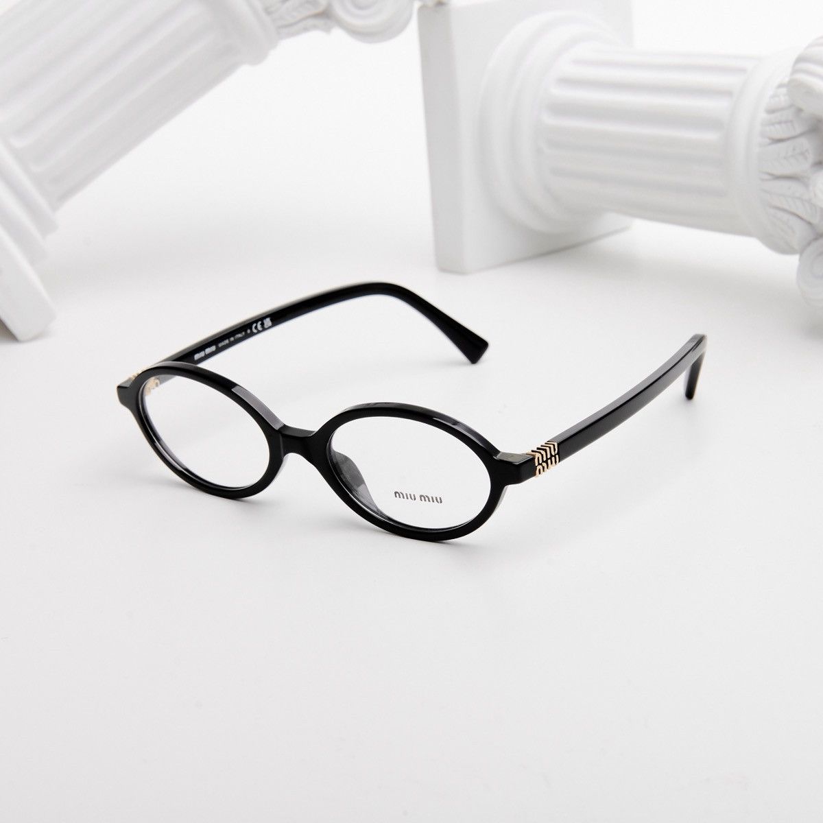 Miu Miu MIU MIU 0MU 01XV 1AB1O1 GLASSES Size ONE SIZE - 1 Thumbnail