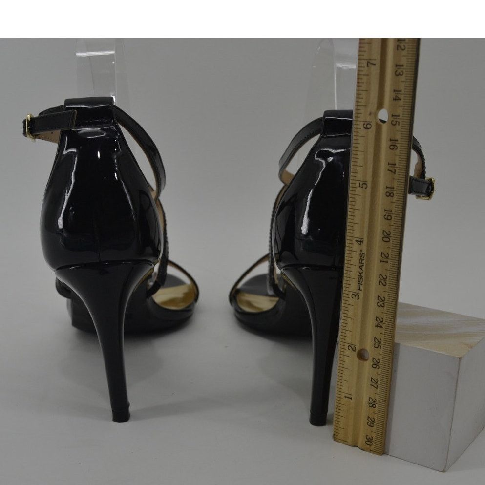 Other Thalia Sodi Darria2 Black Patent Leather Sandals Heels 8.5 Size US 8.5 / IT 38.5 - 8 Thumbnail