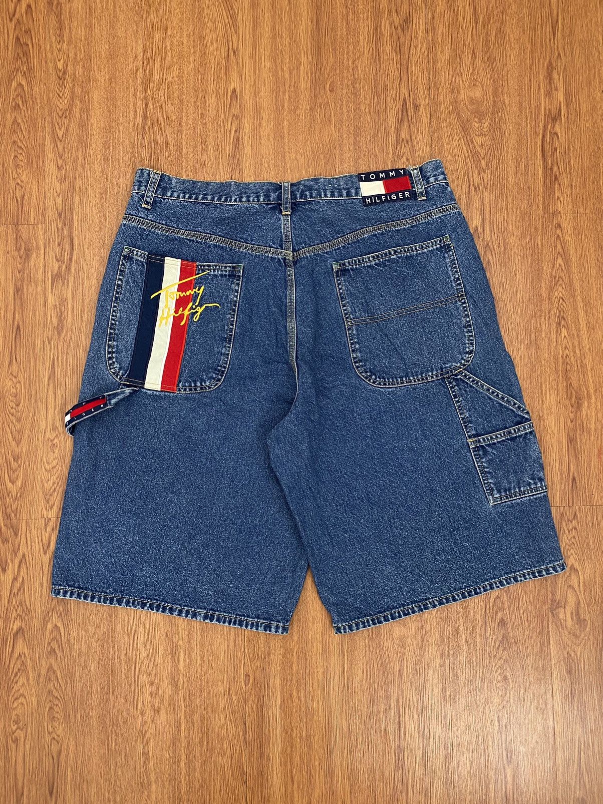 Tommy Hilfiger × Vintage Y2K Jorts Tommy hilfiger denim Size US 38 / EU 54 - 1 Thumbnail