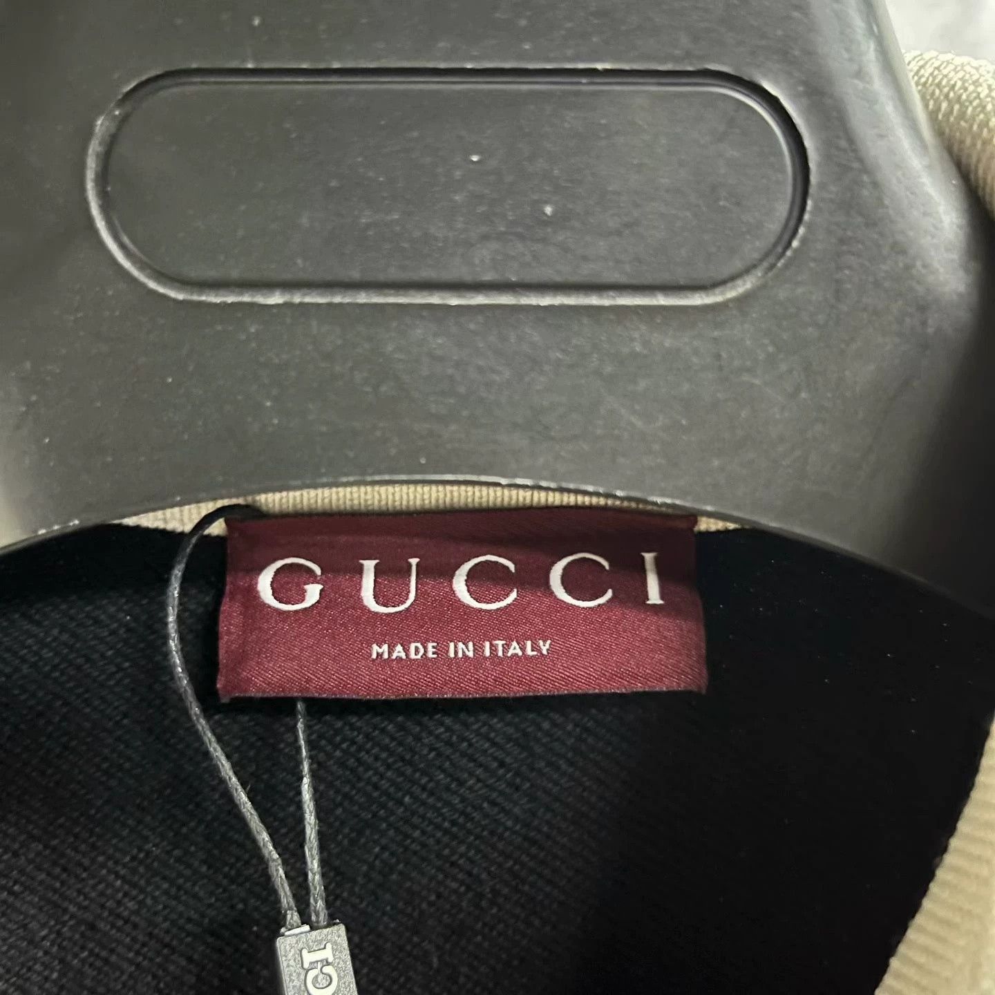 Gucci Gucci Black Stand Collar Zip Jacket Size US M / EU 48-50 / 2 - 2 Thumbnail