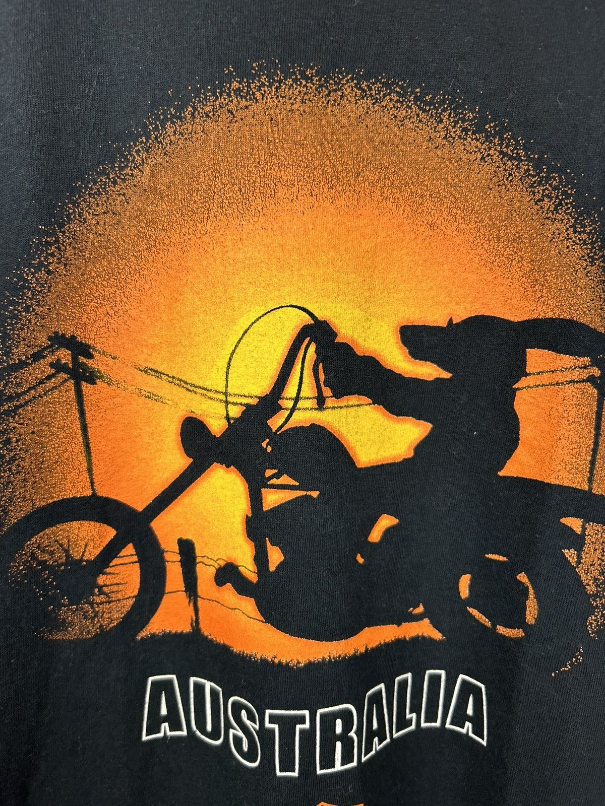Harley Davidson Vintage 00s Harley Davidson Australia T shirt Size US M / EU 48-50 / 2 - 6 Thumbnail