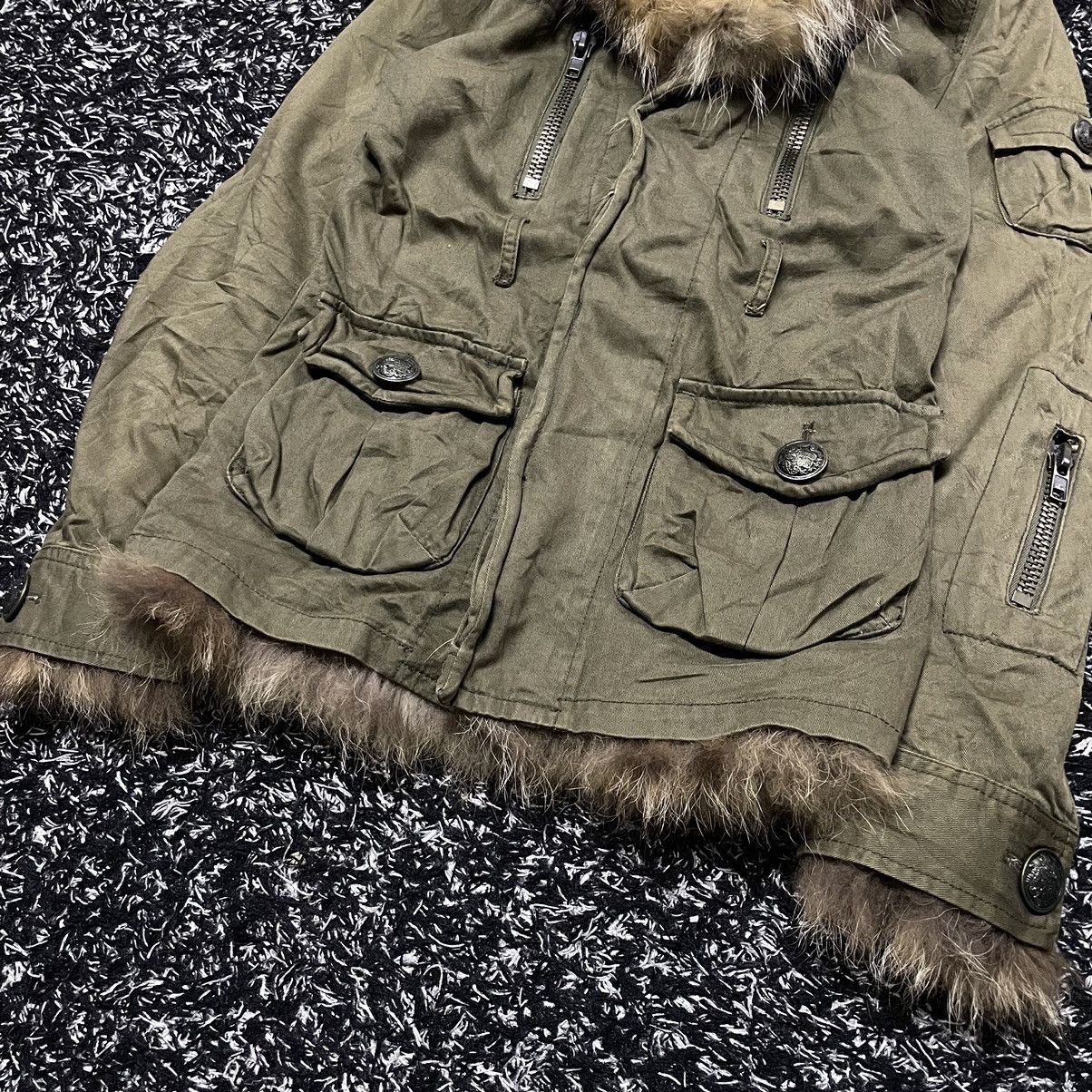 14th Addiction × If Six Was Nine 💥Dope💥- SLY/Against The Way Us Military Style Real Fur Linen Size S / US 4 / IT 40 - 3 Thumbnail