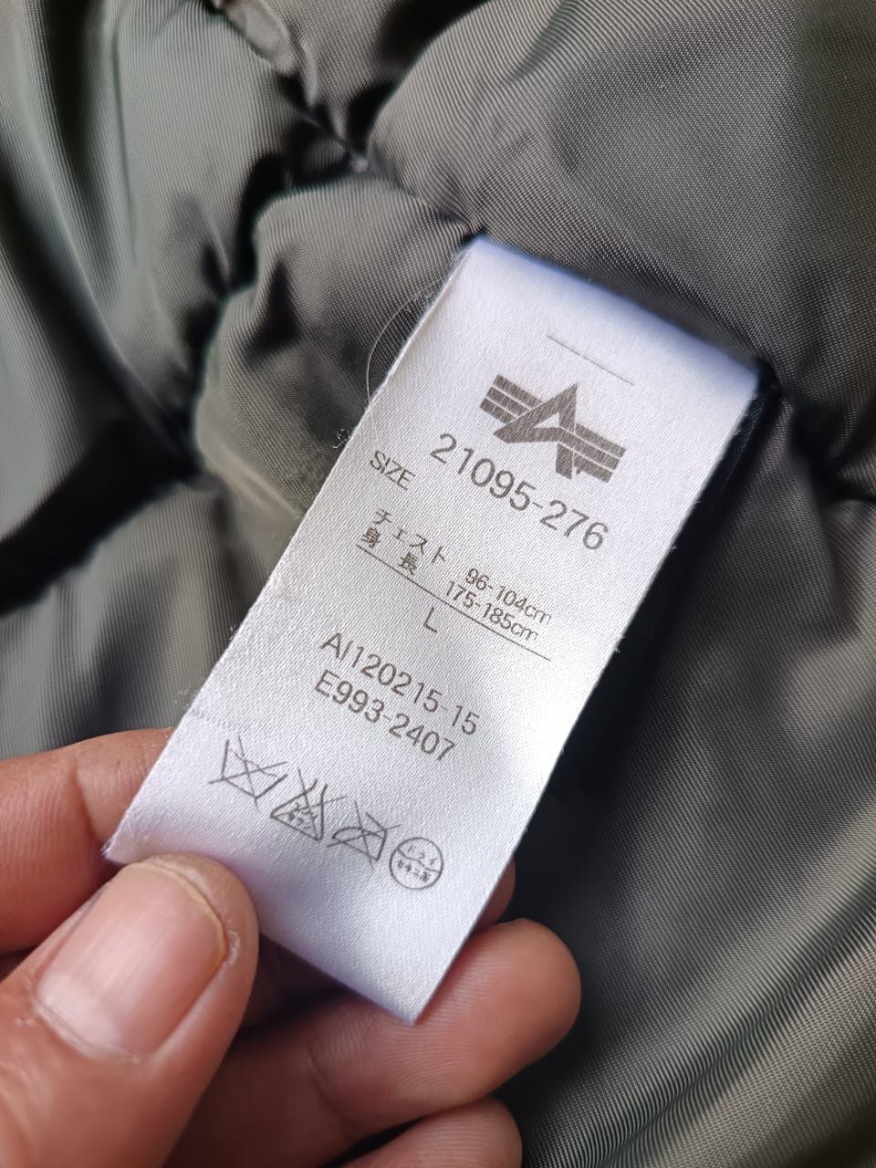 Alpha Industries × Vintage Alpha industries parka winter jacket Size US L / EU 52-54 / 3 - 8 Thumbnail