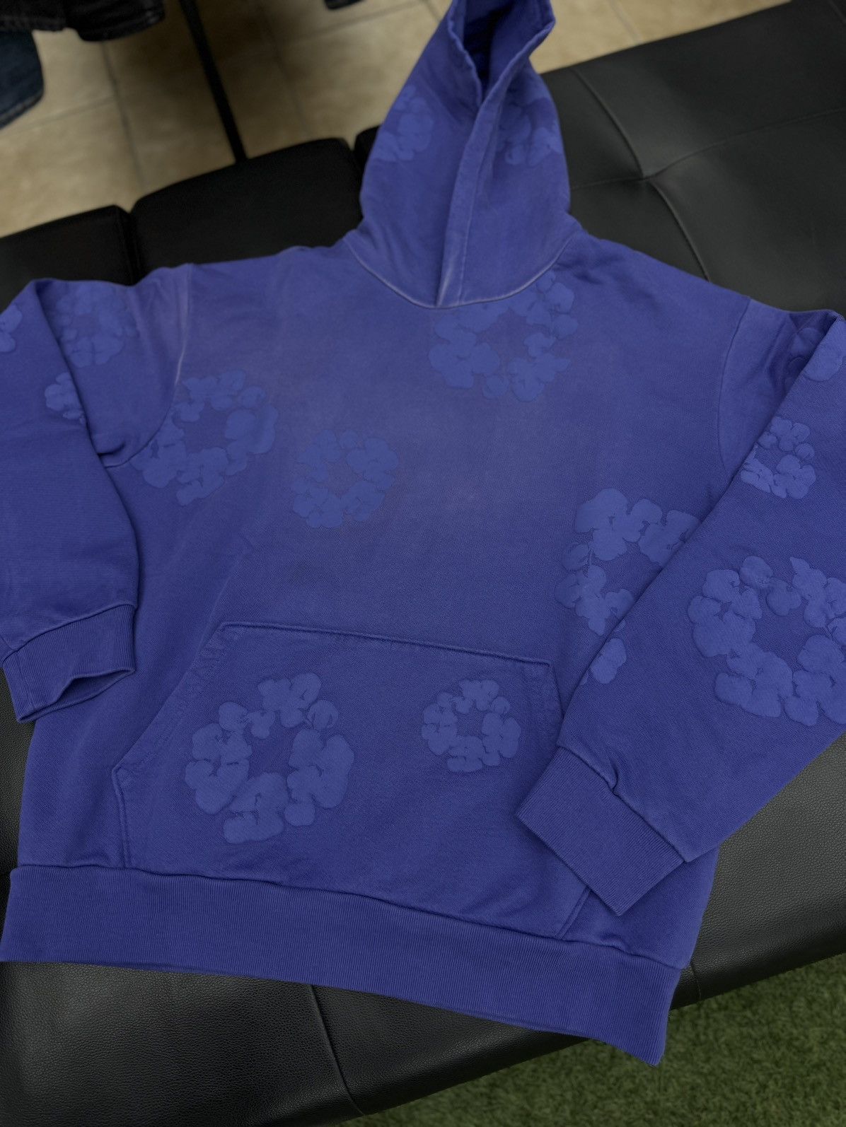 DENIM TEARS Denim Tears BLUE 2025 Cotton Wreath Hoodie L (NEW) Size US L / EU 52-54 / 3 - 4 Thumbnail