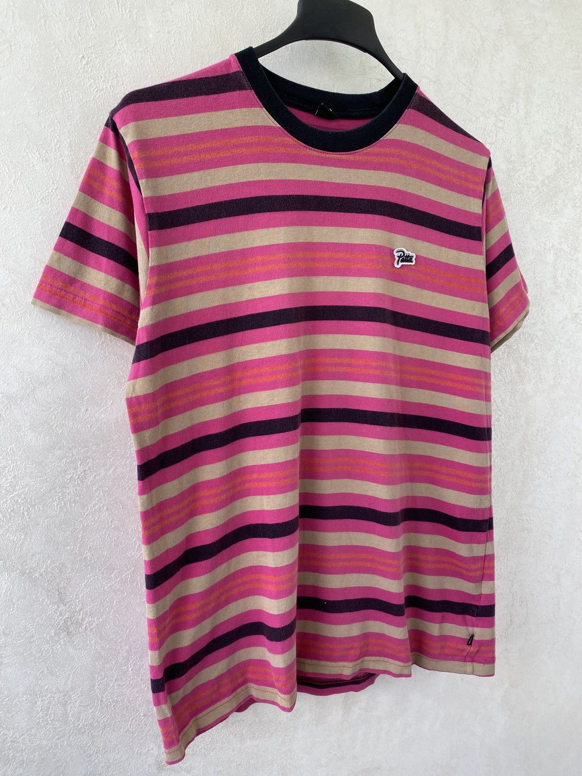 Patta Patta Stripped Multicolour Skater T Shirt Size M Size US M / EU 48-50 / 2 - 3 Thumbnail