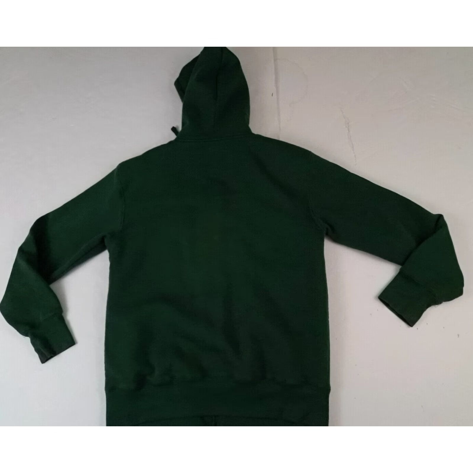 Vintage VINTAGE Michigan State Spartans Zip-Up Insulated Hooded Jacket M Pro Edge Green Basketball Hoodie Mens Womens Unisex Adults Jacket Size US M / EU 48-50 / 2 - 5 Thumbnail
