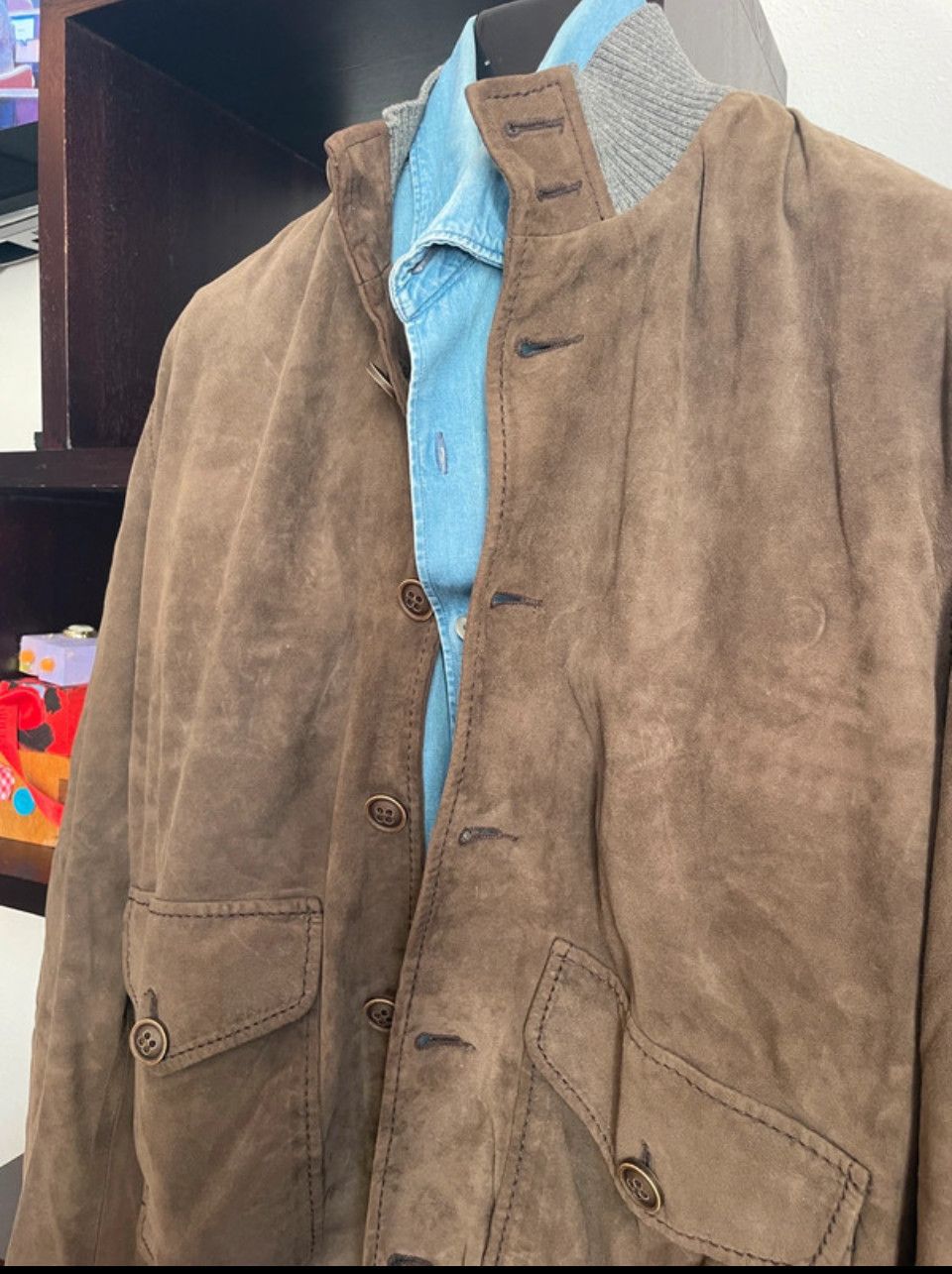 Other Bomber Suede Jacket The Jackie Leathers Size US M / EU 48-50 / 2 - 3 Thumbnail