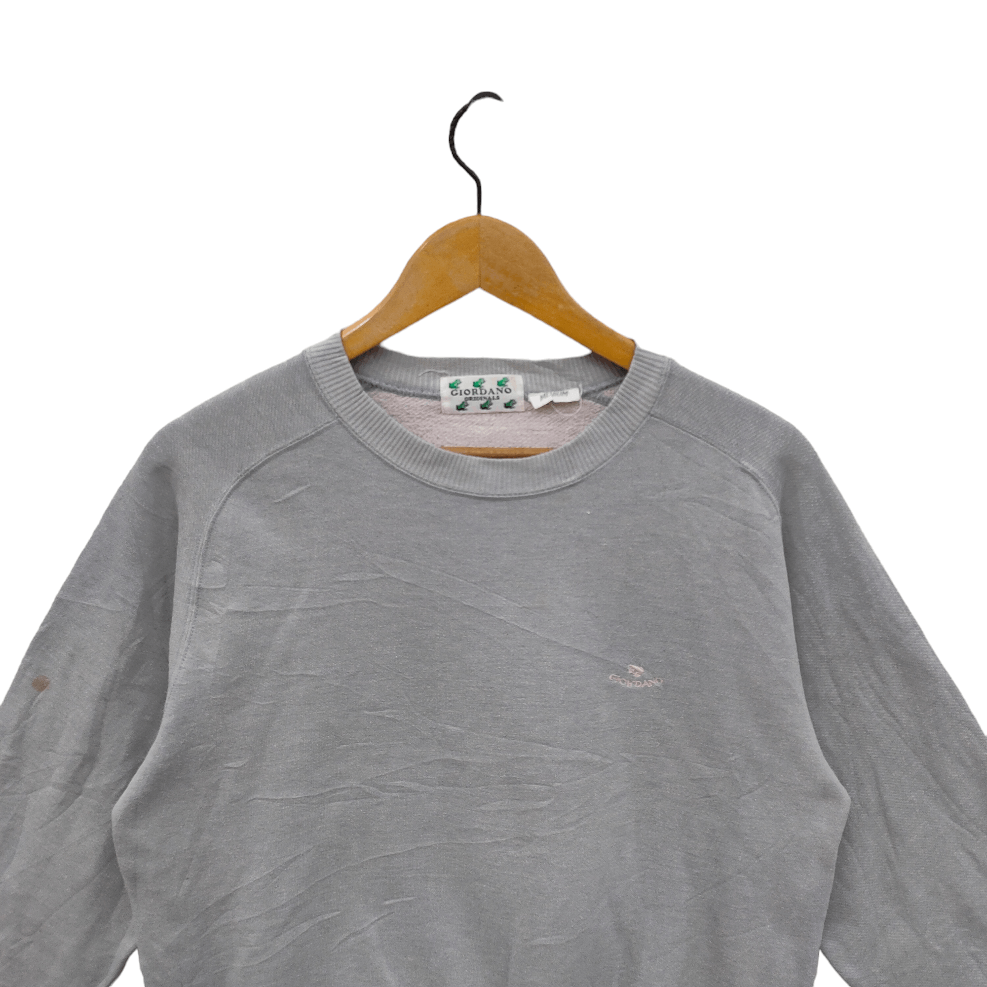 Giordano × Vintage Vintage 90s Giordano Crewneck Sweatshirt Size M / US 6-8 / IT 42-44 - 3 Thumbnail