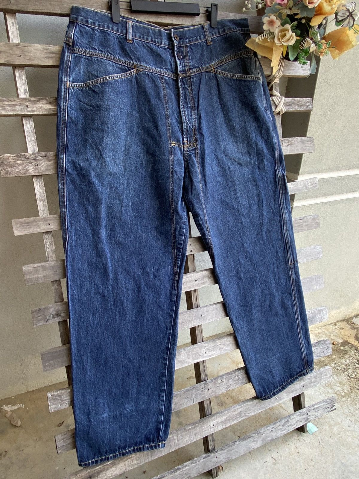 Marithe + Francois Girbaud Vintage Marithé + François Girbaud baggy jeans Size US 39 - 6 Thumbnail