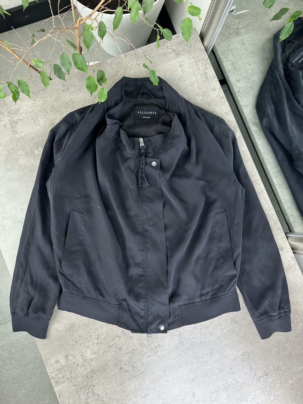 Allsaints AllSaints Bomber Jacket Size M / US 6-8 / IT 42-44 - 1 Thumbnail