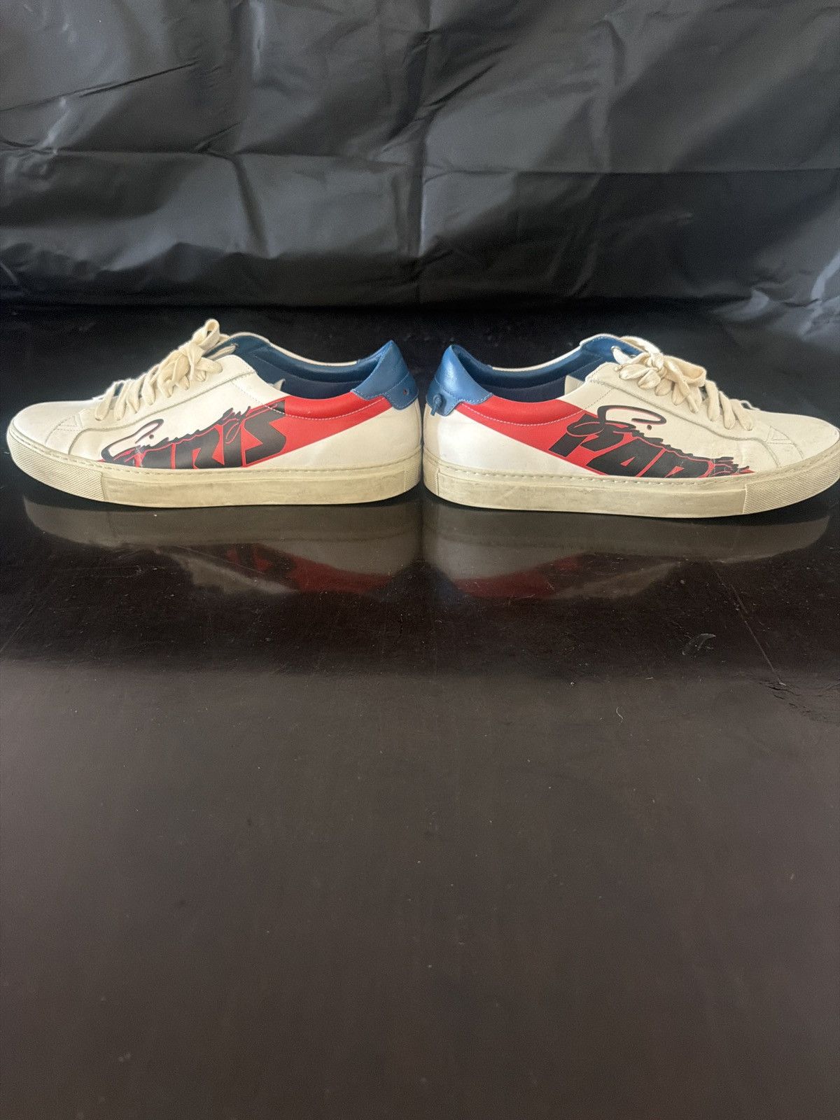 Givenchy Givenchy White Motocross Urban Street Sneakers Size US 10.5 / EU 43-44 - 1 Thumbnail