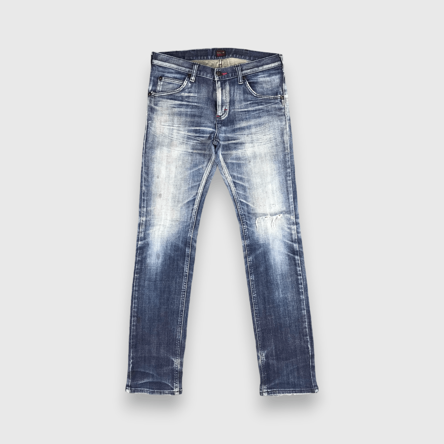 Lee Vintage Blue Wash Lee Jeans-J1776 Size US 34 / EU 50 - 1 Thumbnail