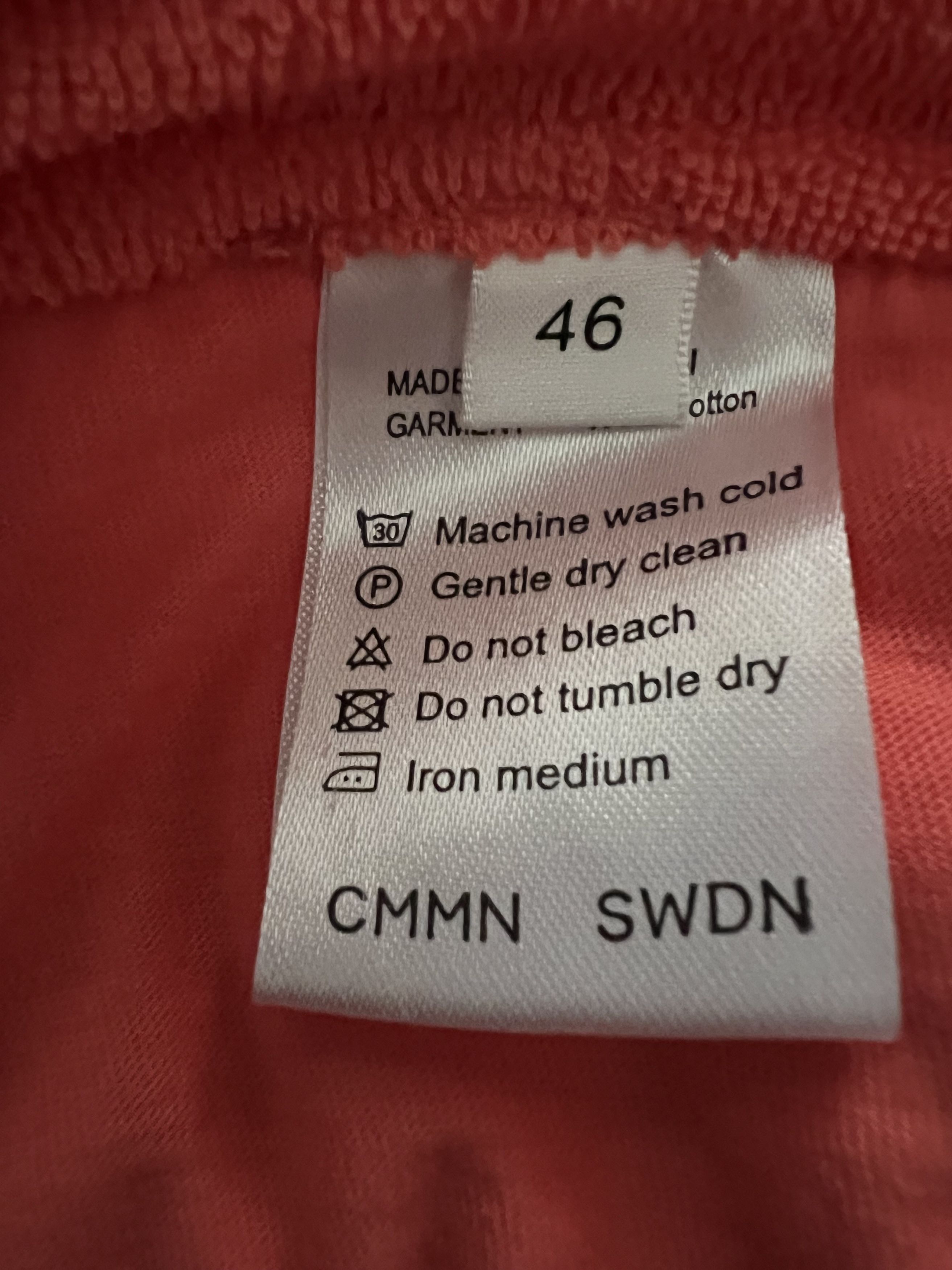 CMMN SWDN Set Shirt+Short Soft Cotton Terry Size US M / EU 48-50 / 2 - 16 Thumbnail