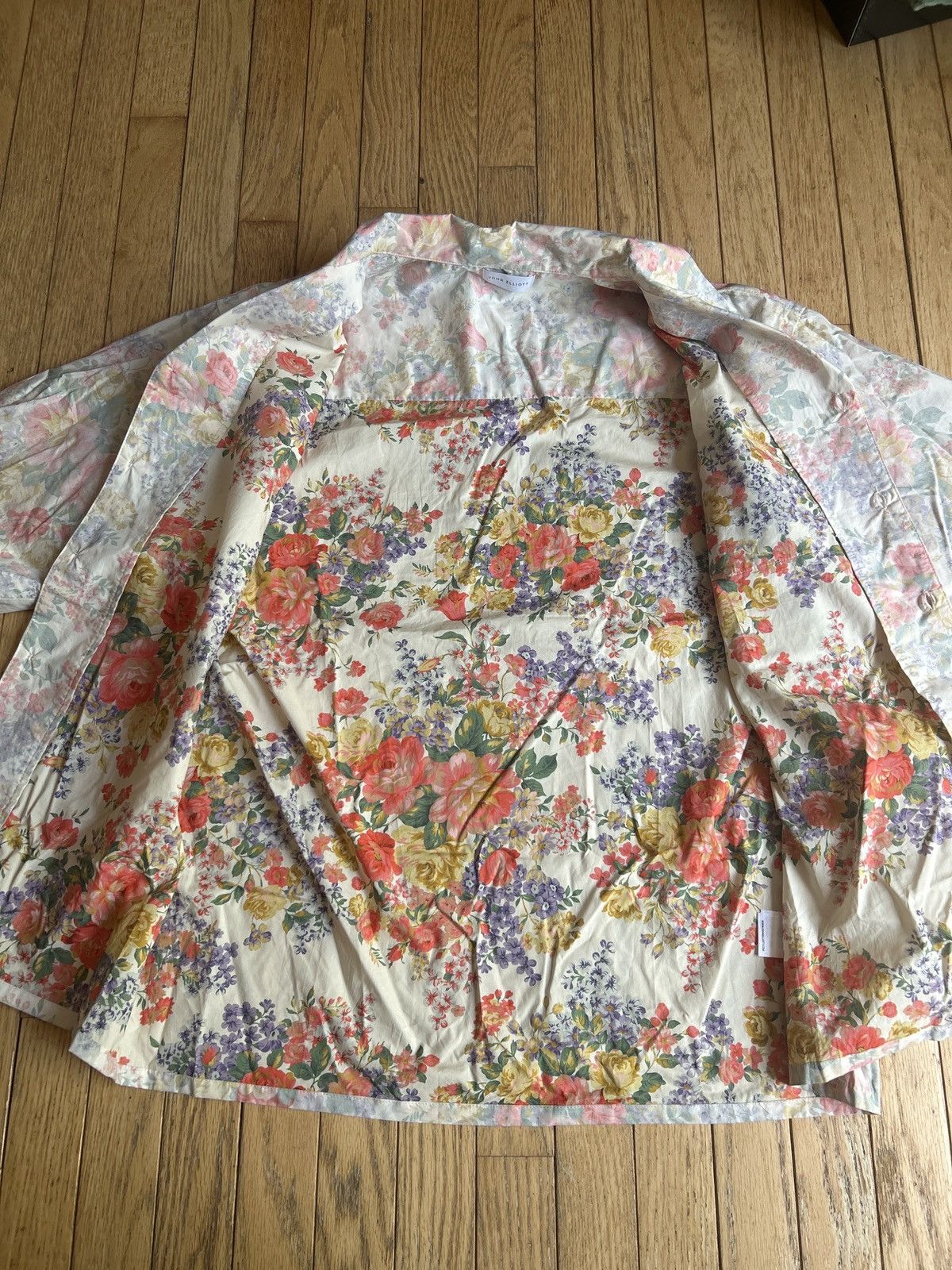 John Elliott John Elliot Floral button down shirt Size US L / EU 52-54 / 3 - 6 Thumbnail