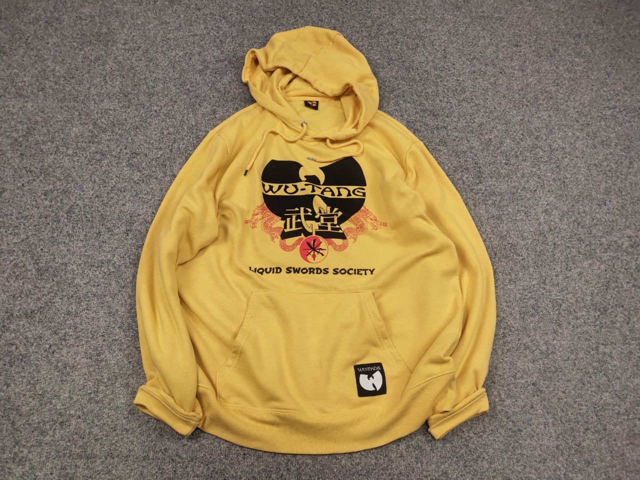 Wu-Tang Clan Wu Tang Clan liquid swords society Logo Hoodie Vintage Size US XL / EU 56 / 4 - 3 Thumbnail