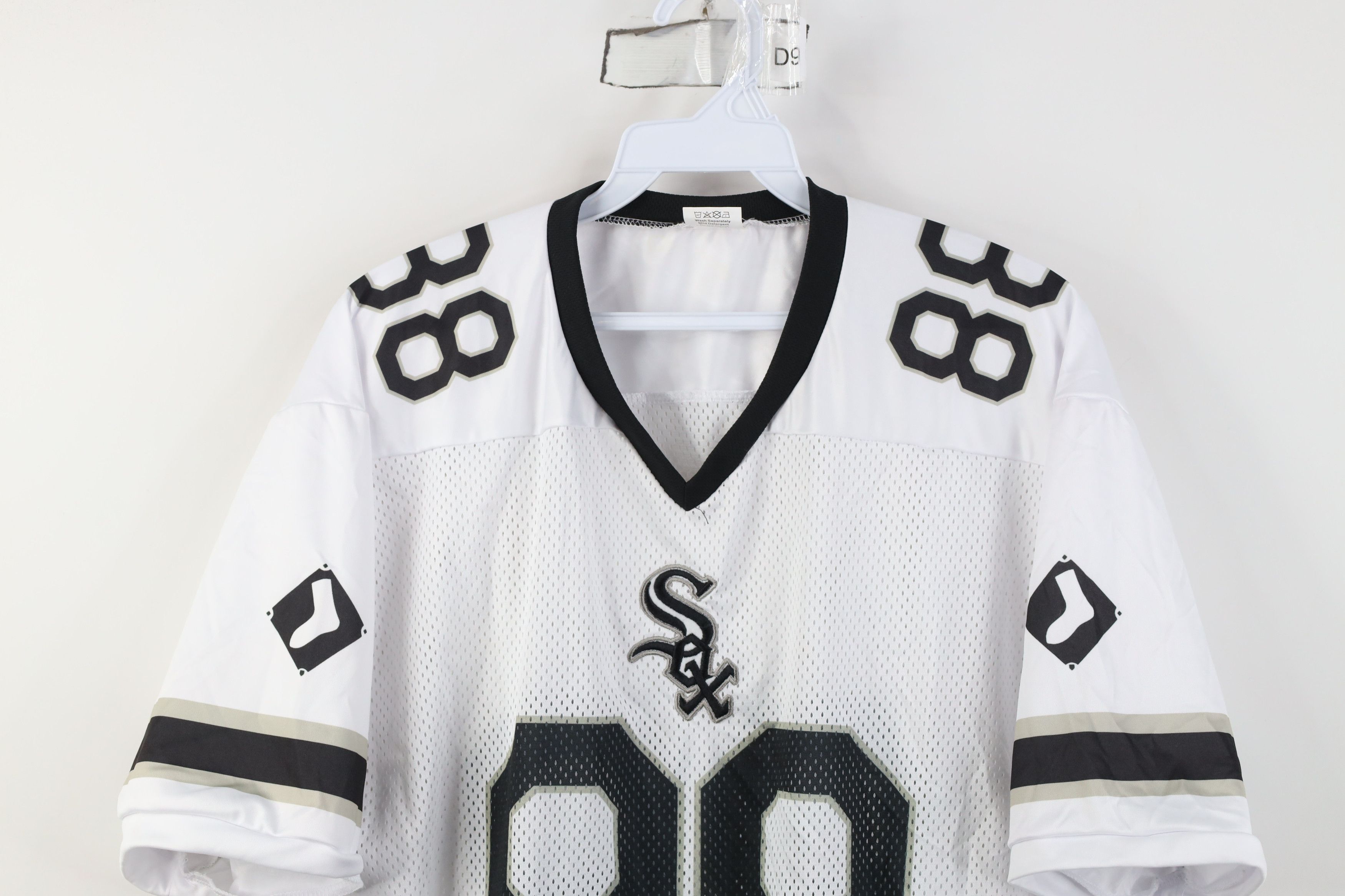 Vintage SGA Miller Lite Beer White Sox Baseball Football Jersey #88 Size US M / EU 48-50 / 2 - 2 Thumbnail