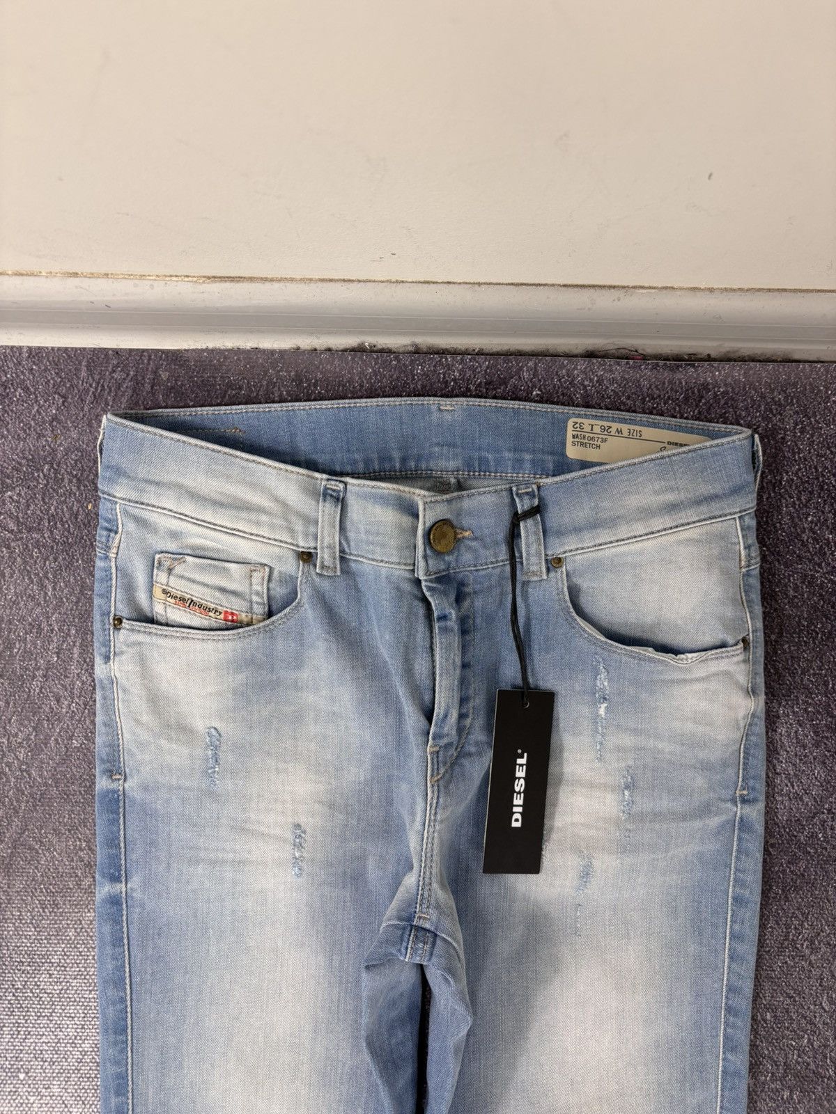 Diesel Diesel Sandy-B Women’s NWT Regular Slim Bootcut Jeans Size 26" / US 2 / IT 38 - 5 Thumbnail