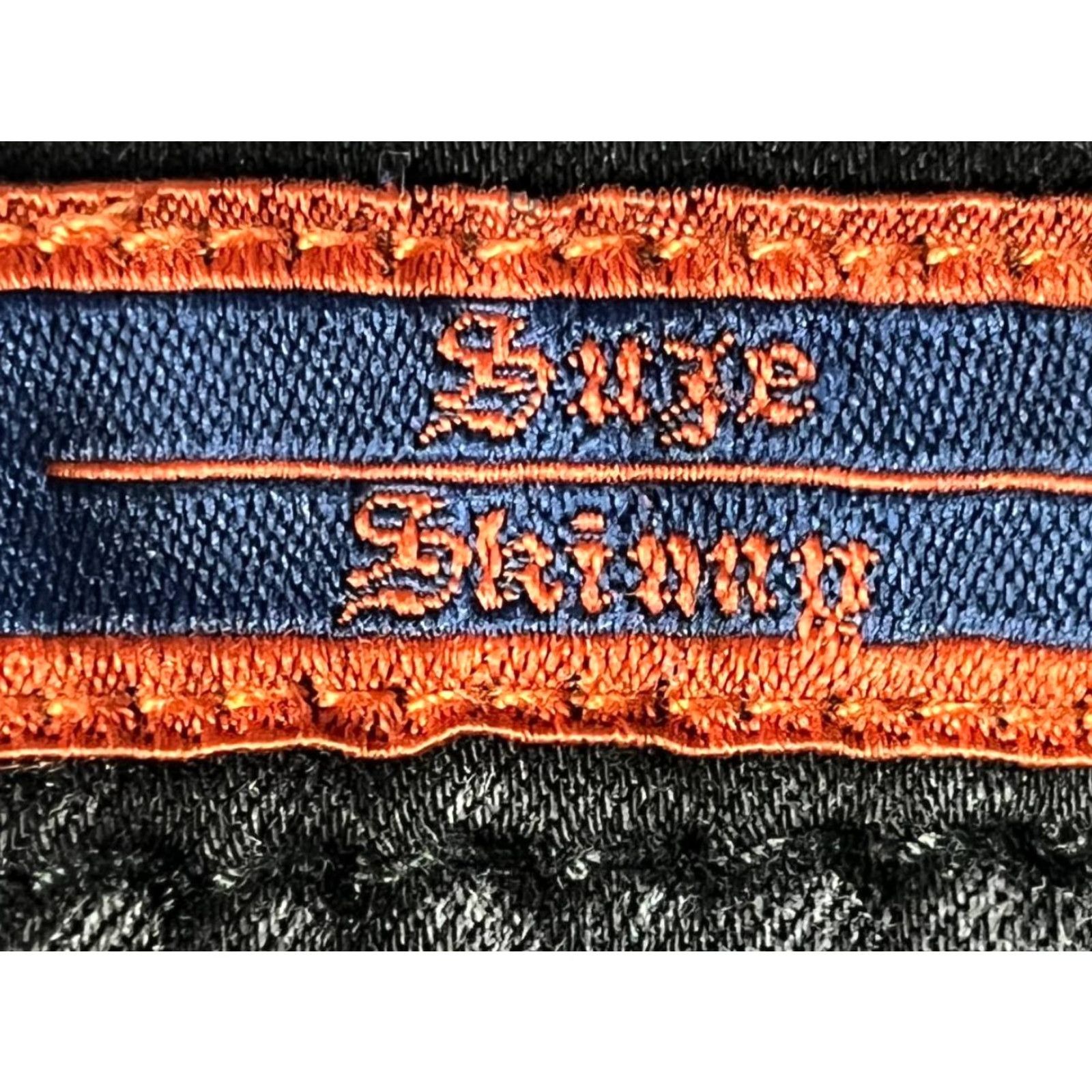 Vintage Rock Revival Jeans Sherry Easy Skinny Sz 27 Low Rise Rhinestone Embroidered Black Denim 5-Pocket Womens Size 27" / US 4 / IT 40 - 6 Thumbnail