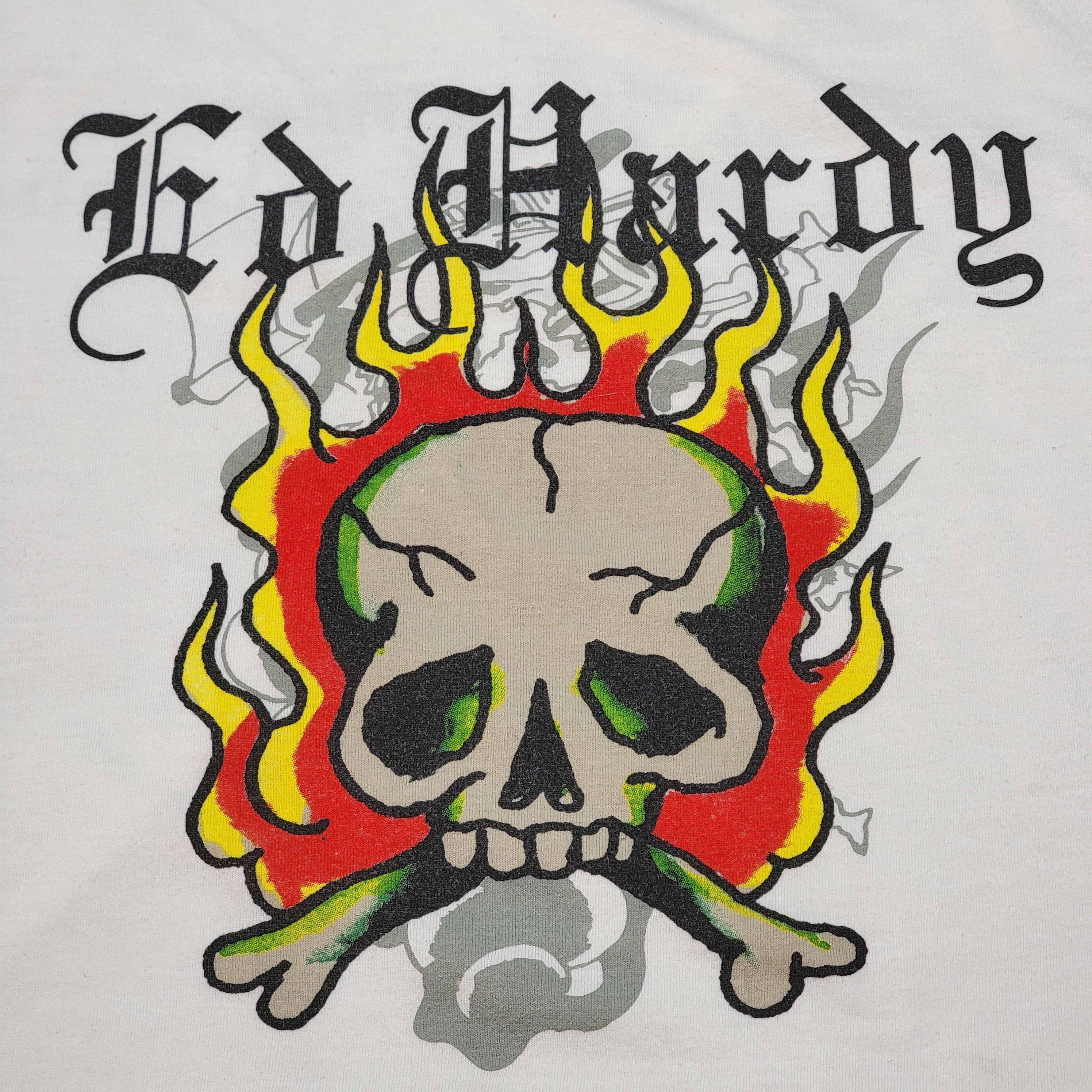 Ed Hardy Ed Hardy Crop "Ed Hardy Tattoos"-Junior Large OR Adult Small Size S / US 4 / IT 40 - 2 Thumbnail