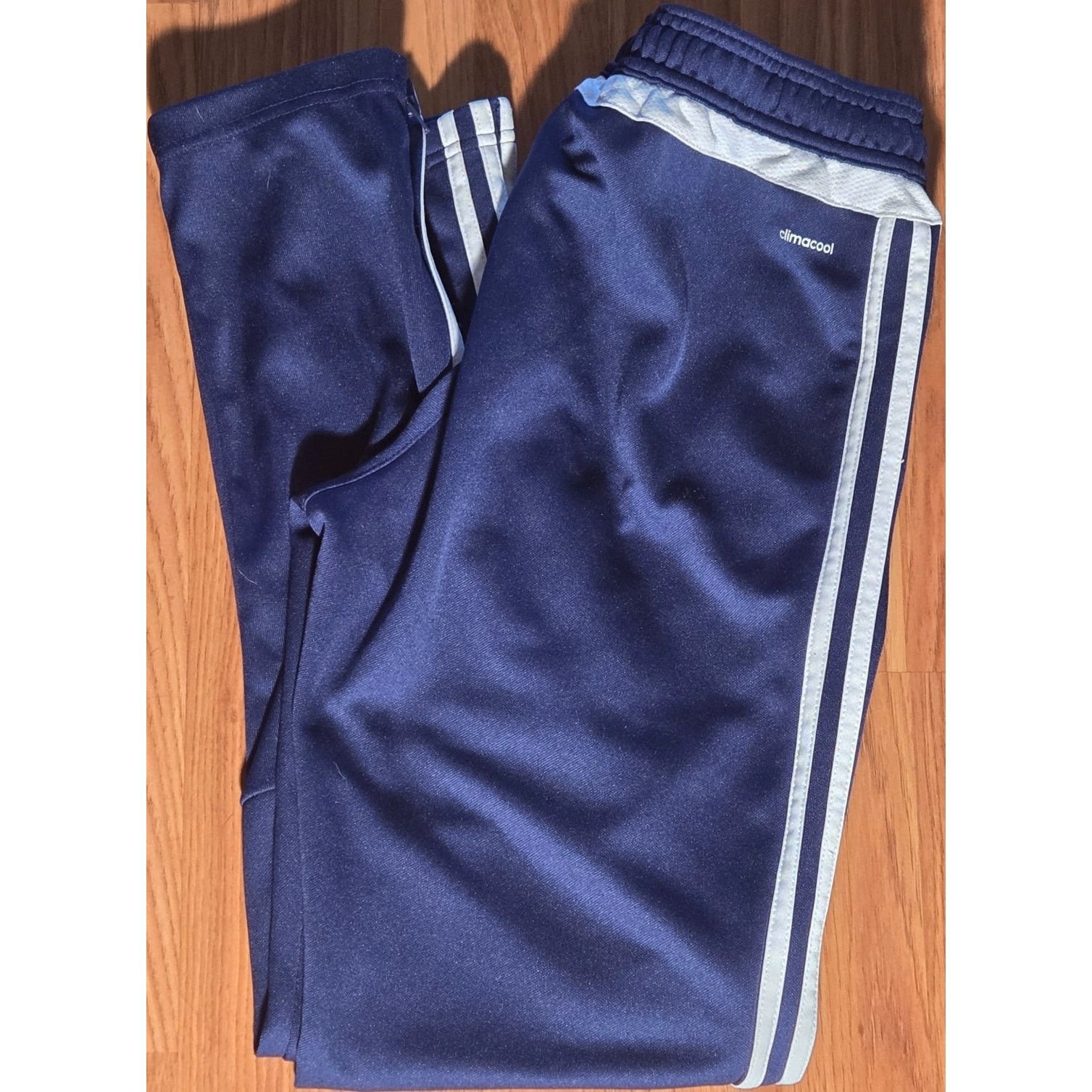 Adidas Adidas Navy Blue Track Pants - Youth Size 13-14 Years Size US XS / EU 42 / 0 - 2 Thumbnail