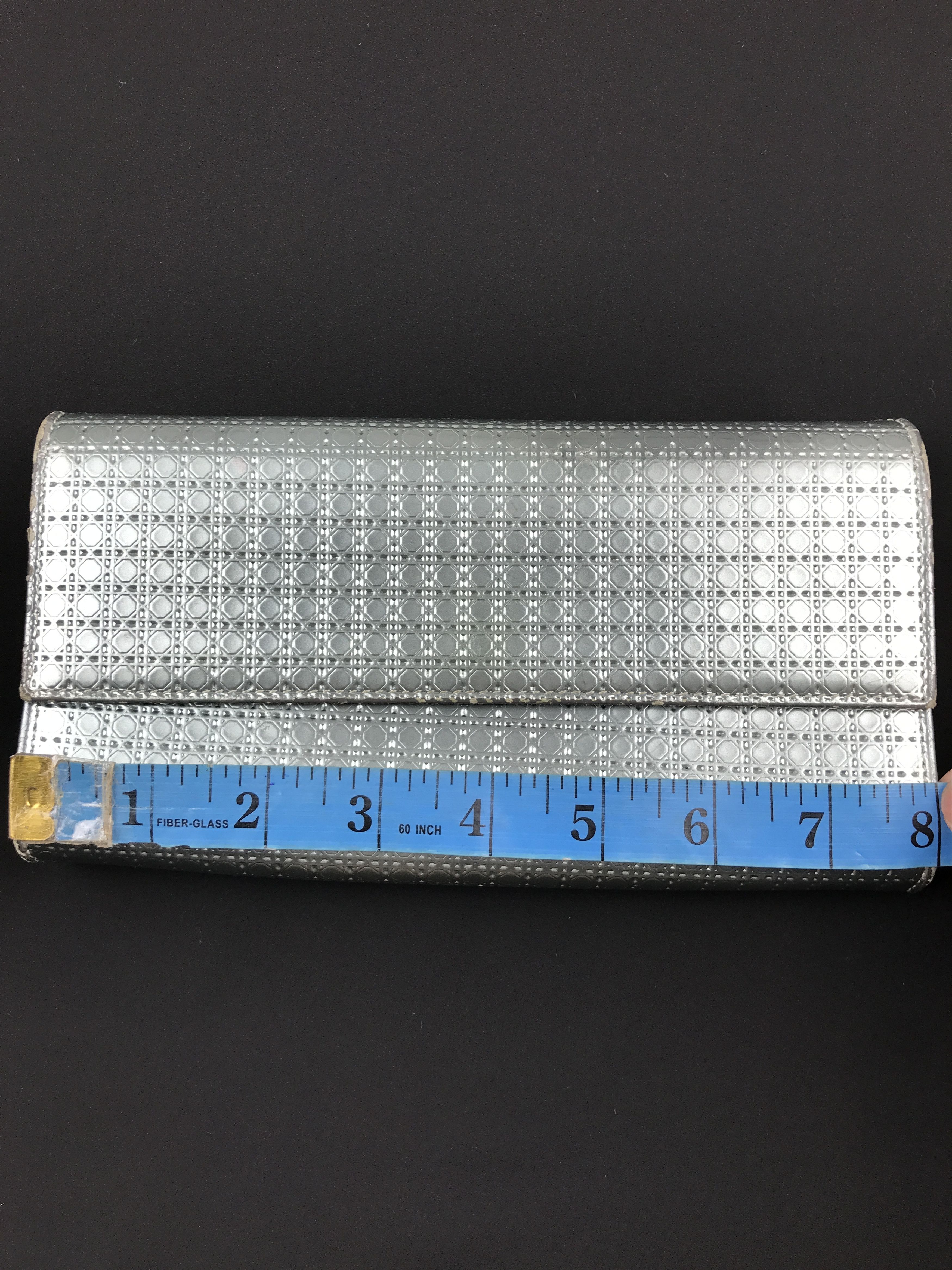 Christian Dior Monsieur Christian Dior Micro-Cannage Clutch Bag Without Chain Size ONE SIZE - 7 Thumbnail