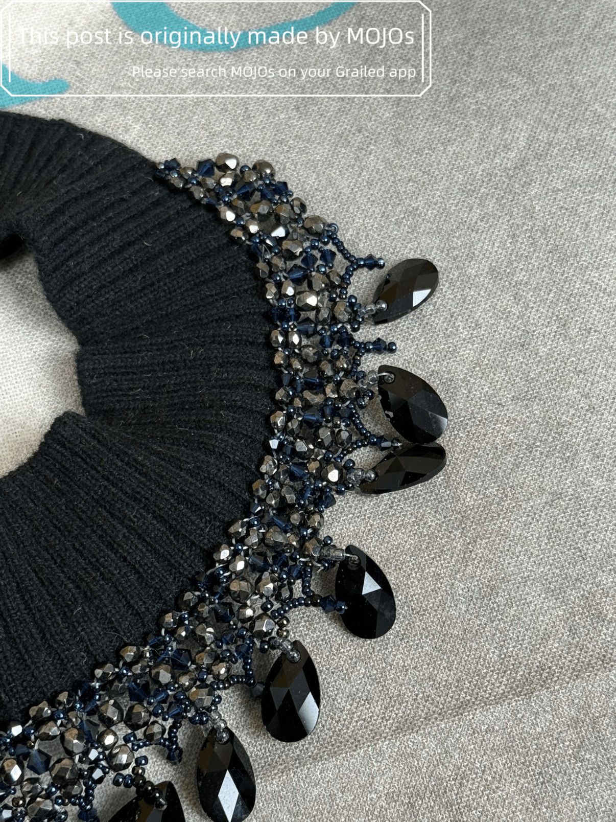 Undercover Undercover Knitwear Gem Necklace mojos36198 Size ONE SIZE - 5 Thumbnail