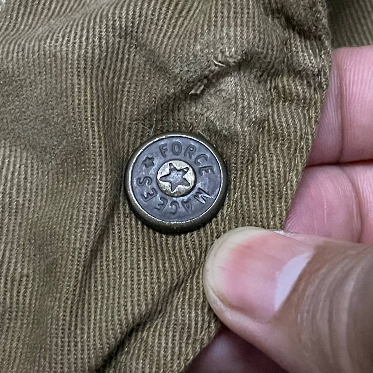 Japanese Brand Vintage Force Macees Military Aircraft Bomber Jacket Size US M / EU 48-50 / 2 - 7 Thumbnail