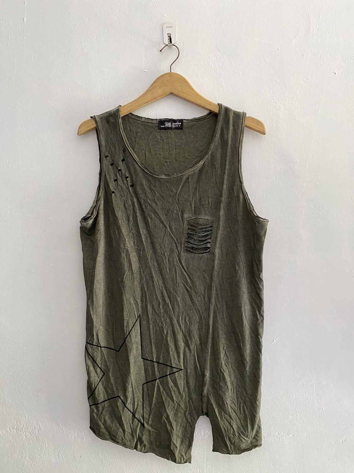 If Six Was Nine If Six Was Nine “Mud Max” Damaged Tank Top | Grailed