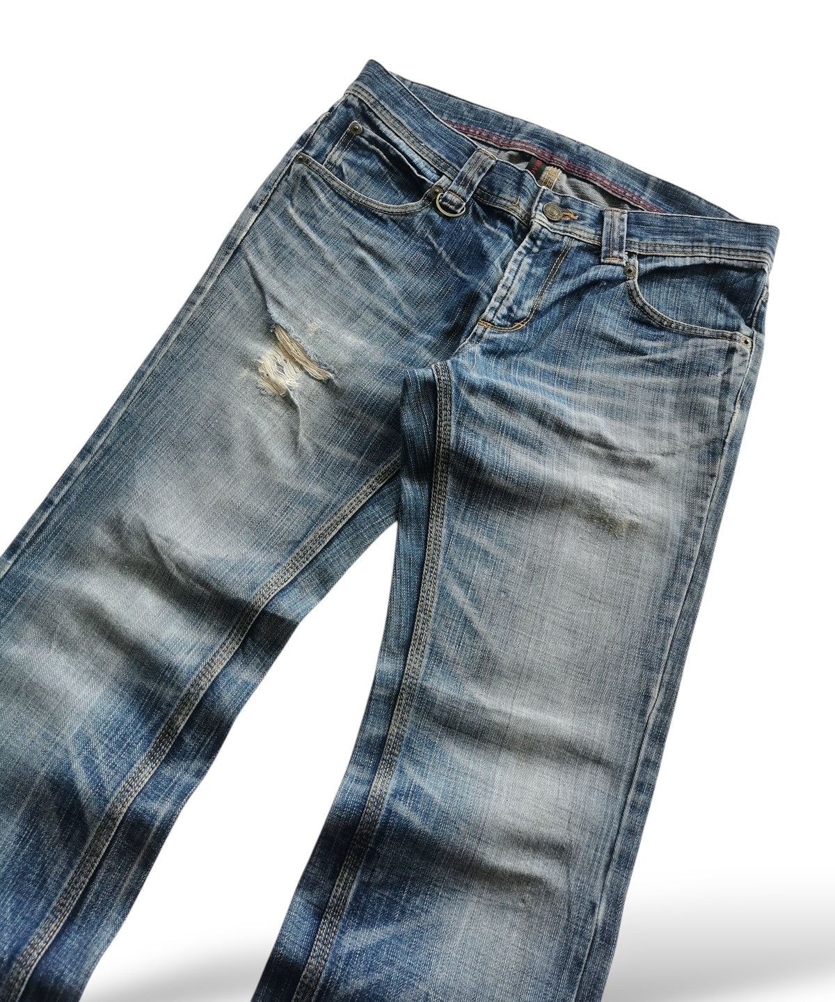 Japanese Brand Avantgarde Gogmagog Studded Jeans Size US 32 / EU 48 - 5 Thumbnail