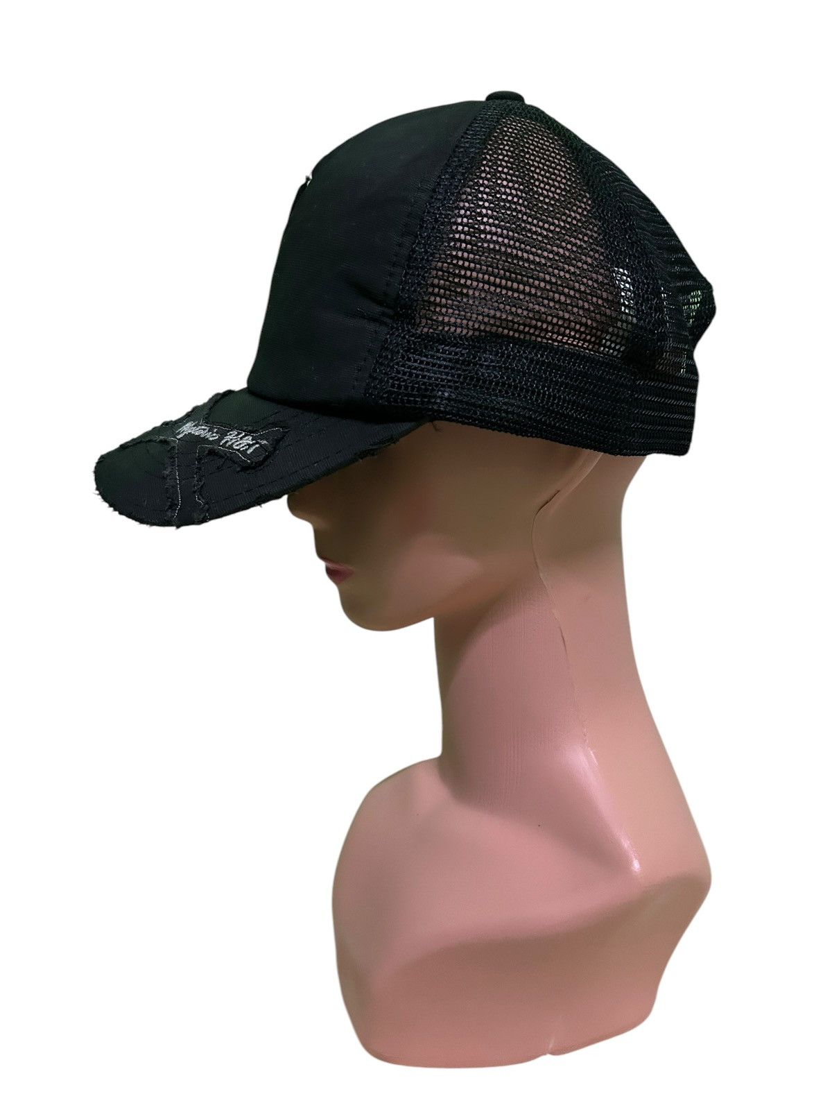 Hysteric Glamour × Kapital × Vintage HYSTERIC GLAMOUR H&T SKULL DISTRESSED TRUCKER HATS Size ONE SIZE - 2 Thumbnail