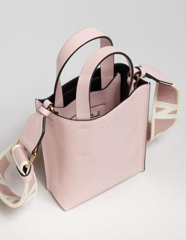 Marni o1w1db10326 Size: OS/Museo Tote Bag in Pink Size ONE SIZE - 2 Thumbnail