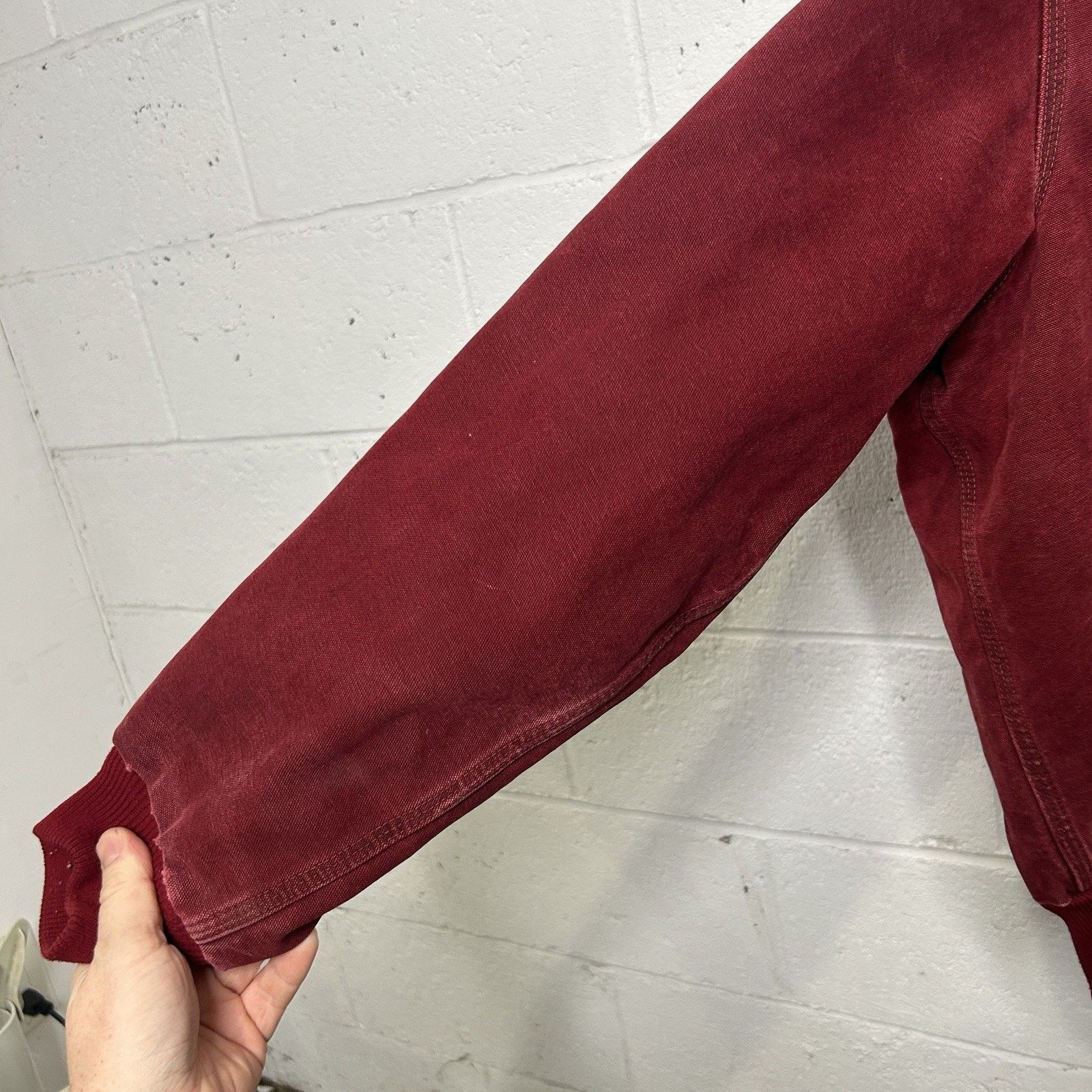 Carhartt Vintage Carhartt Hooded Active Jacket “Crimson Red” J130 CRI Size US XXL / EU 58 / 5 - 7 Thumbnail