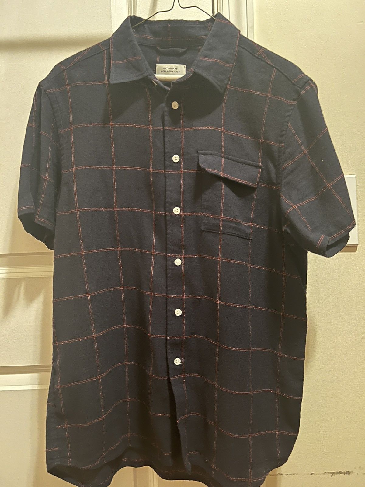 Saturdays NYC Saturday’s Short-Sleeve Button Down Shirt Size US M / EU 48-50 / 2 - 3 Thumbnail