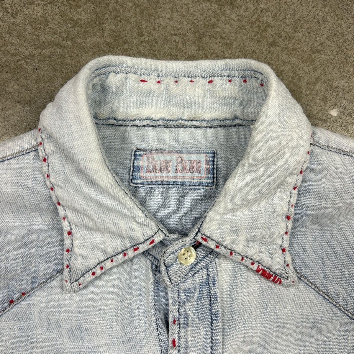 Blue Blue Japan Blue Blue Western Shirt Customised Size US XS / EU 42 / 0 - 6 Thumbnail