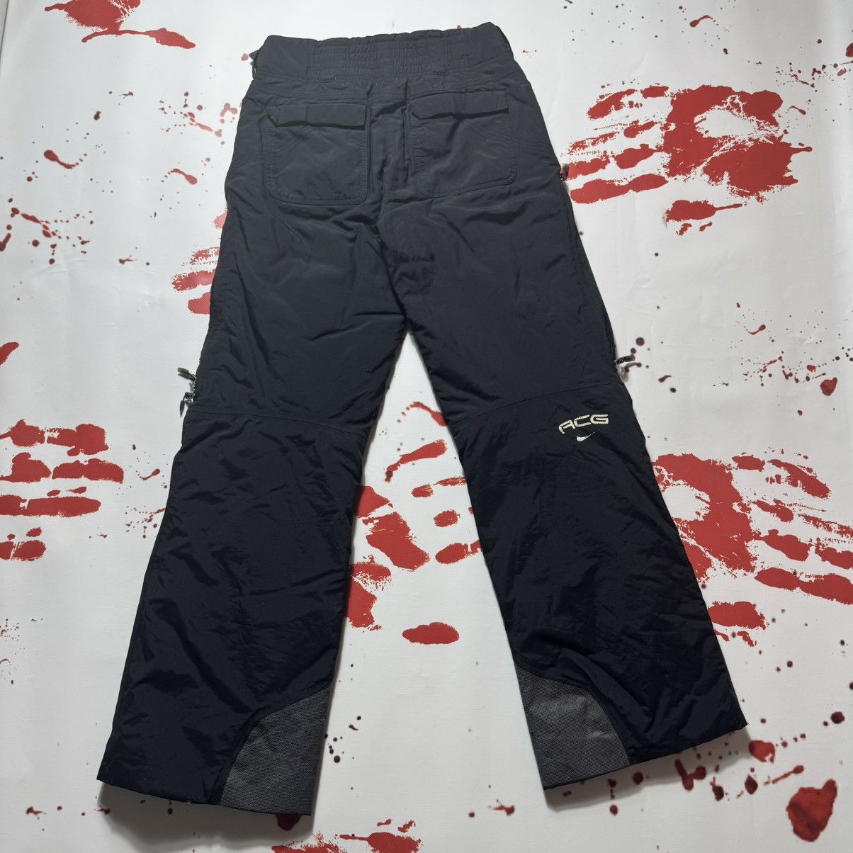 Nike ACG vintage 90s nike acg pants ski big logo Size US 32 / EU 48 - 9 Thumbnail
