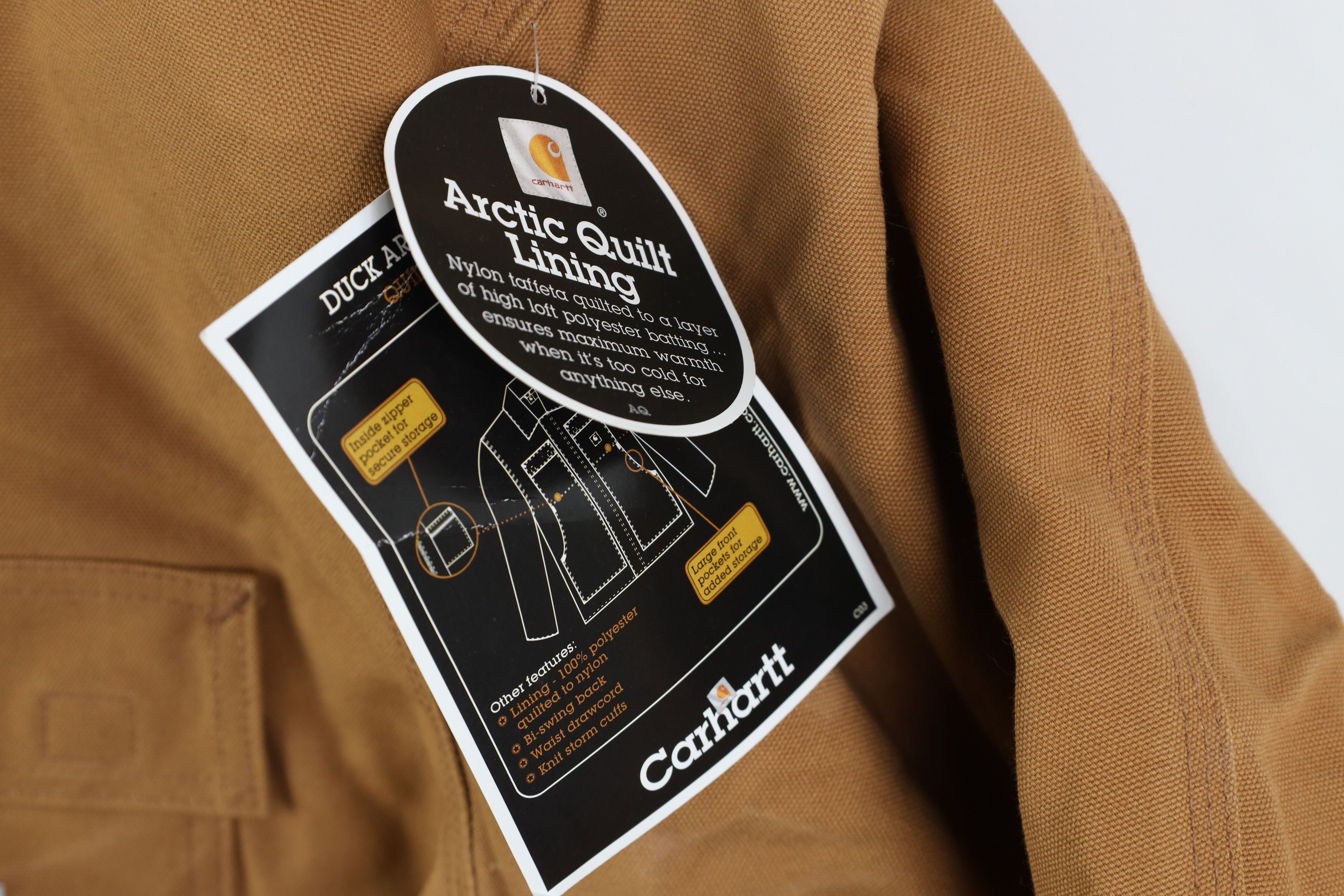 Carhartt Deadstock Vintage Y2K Carhartt Chore Barn Jacket Brown USA Size US XXL / EU 58 / 5 - 6 Thumbnail