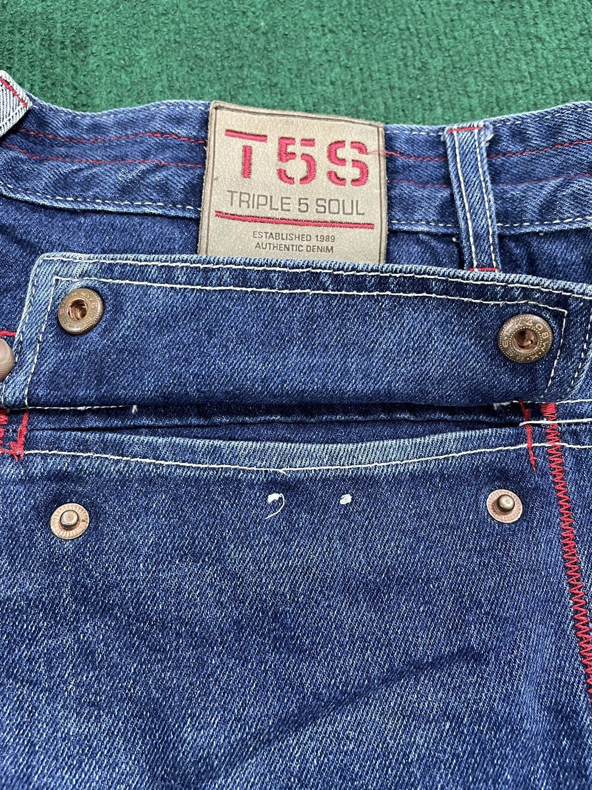 Triple 5 Soul Vintage Triple 5 Soul Baggy Hip Hop Jeans Size US 36 / EU 52 - 13 Thumbnail