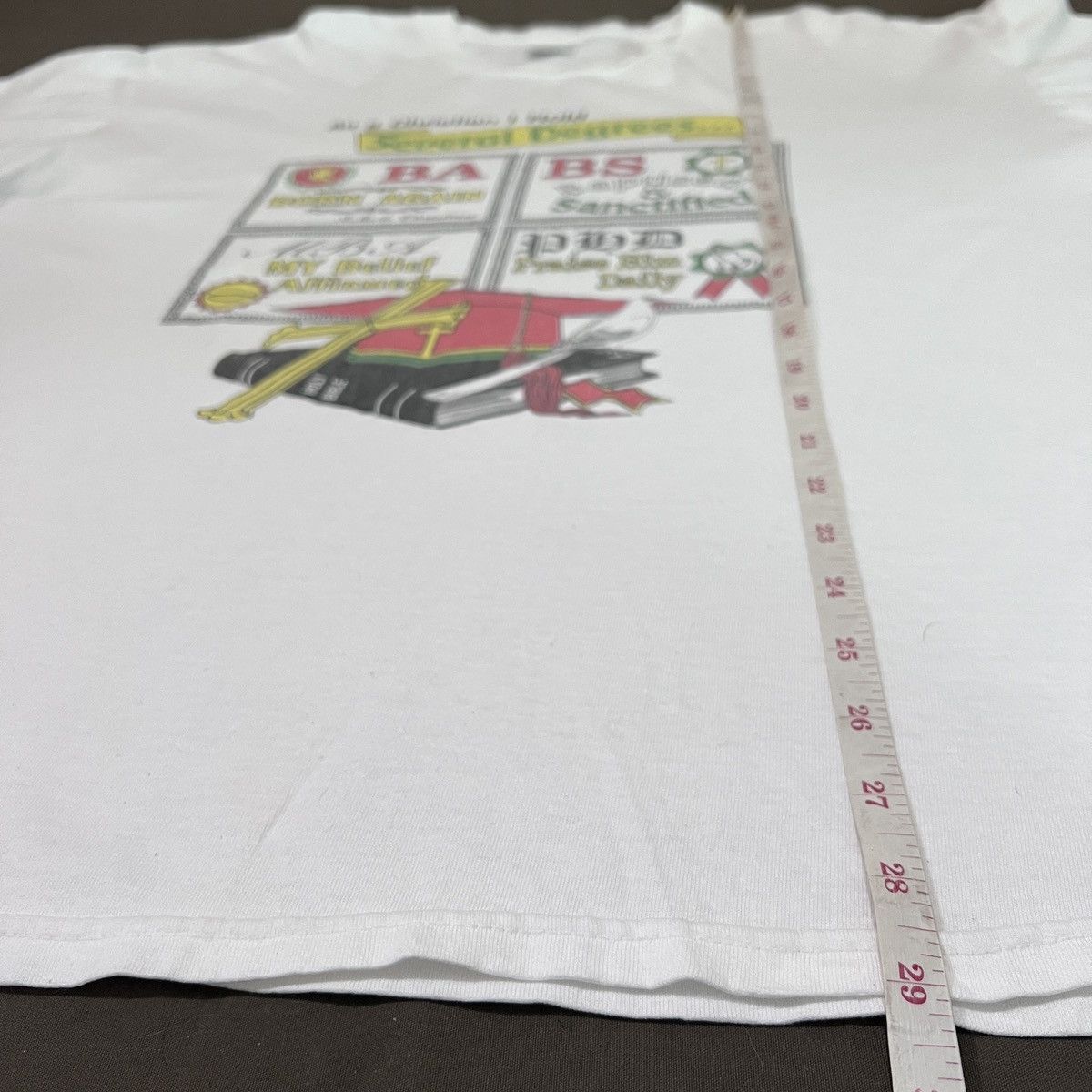 Other Vintage Several Degrees Jesus God Holy Bible Promo Tee XL Size US XL / EU 56 / 4 - 9 Thumbnail