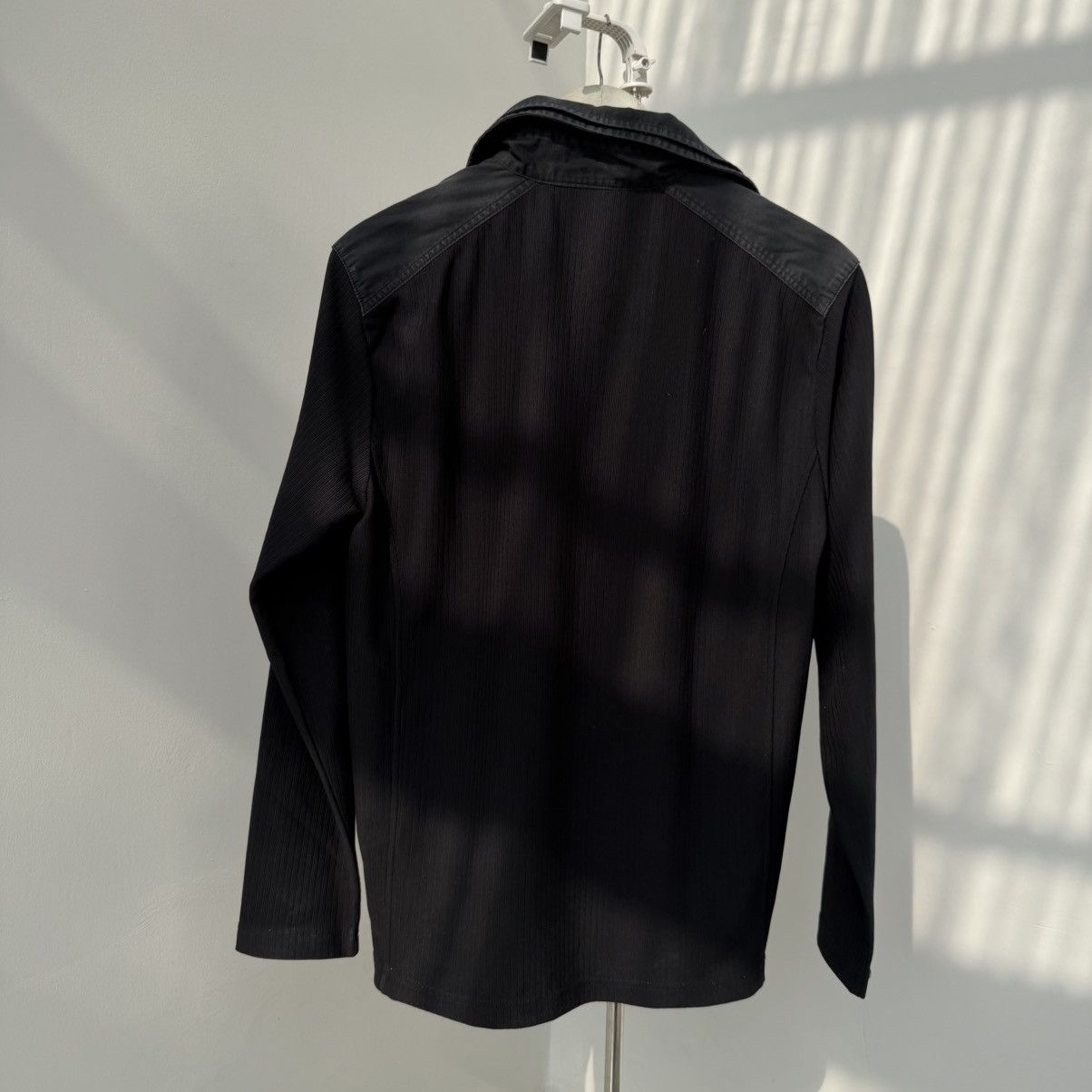 Japanese Brand Cuteacute Homme Lace-Up Ribbed Long Sleeve Size US S / EU 44-46 / 1 - 4 Thumbnail